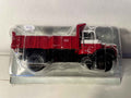 Camion benne Berliet GLR 8 M3 rouge et blanc - Collection Hachette