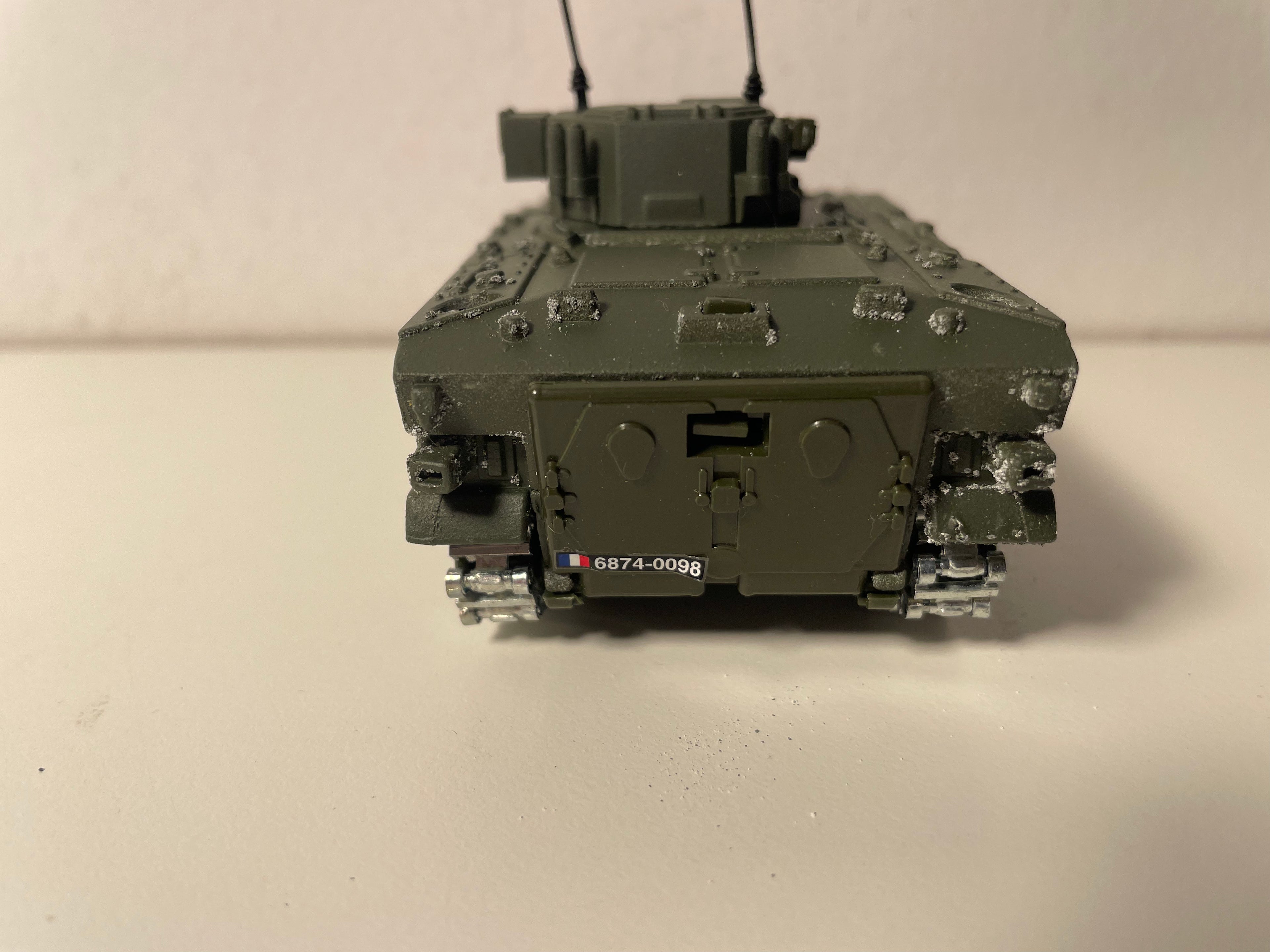 Char militaire AMX 10 P - Solido (fabrication française) - boite N°EG9255