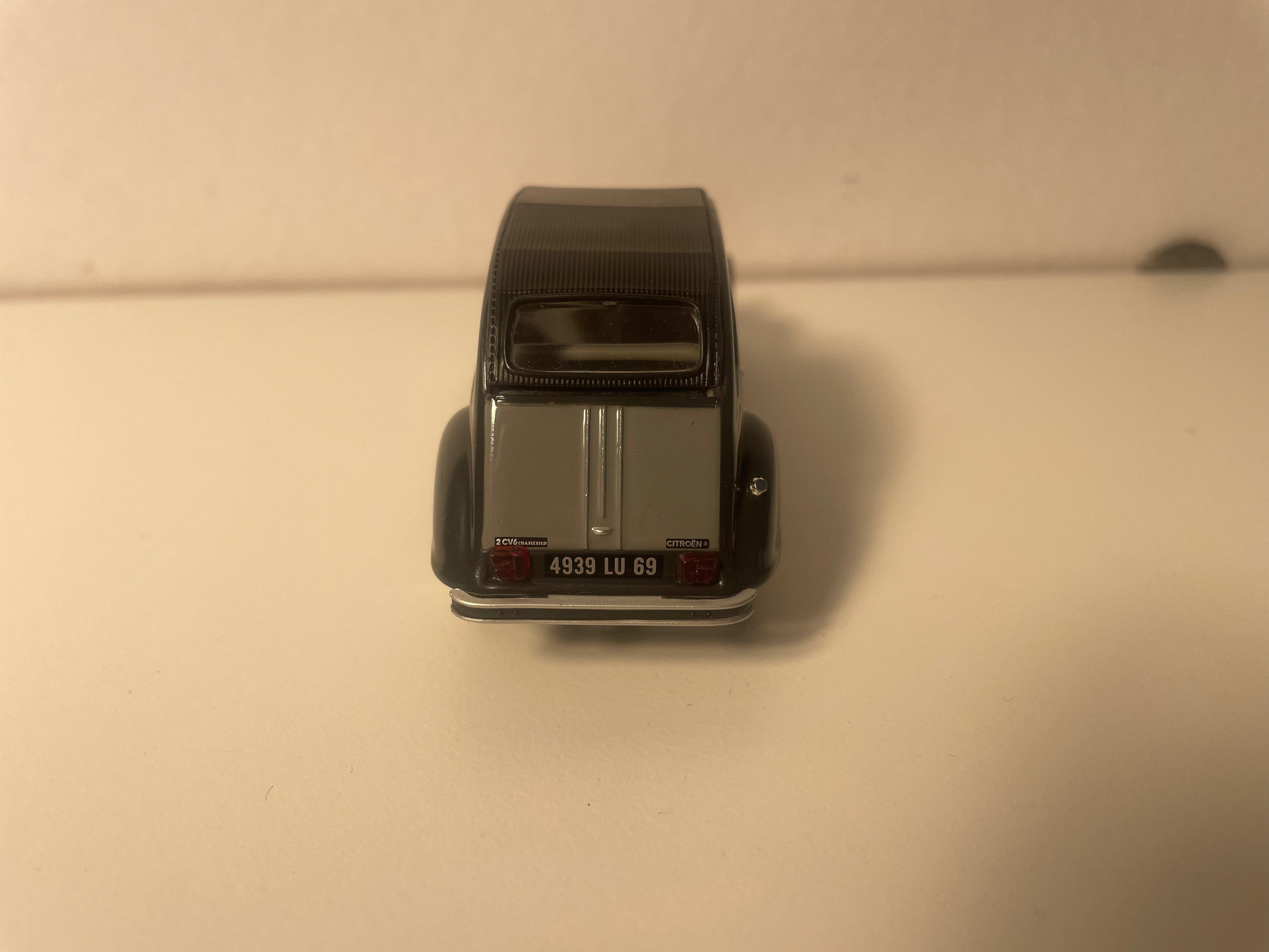 Citroën 2 CV Charleston Black and Grey - Eligor