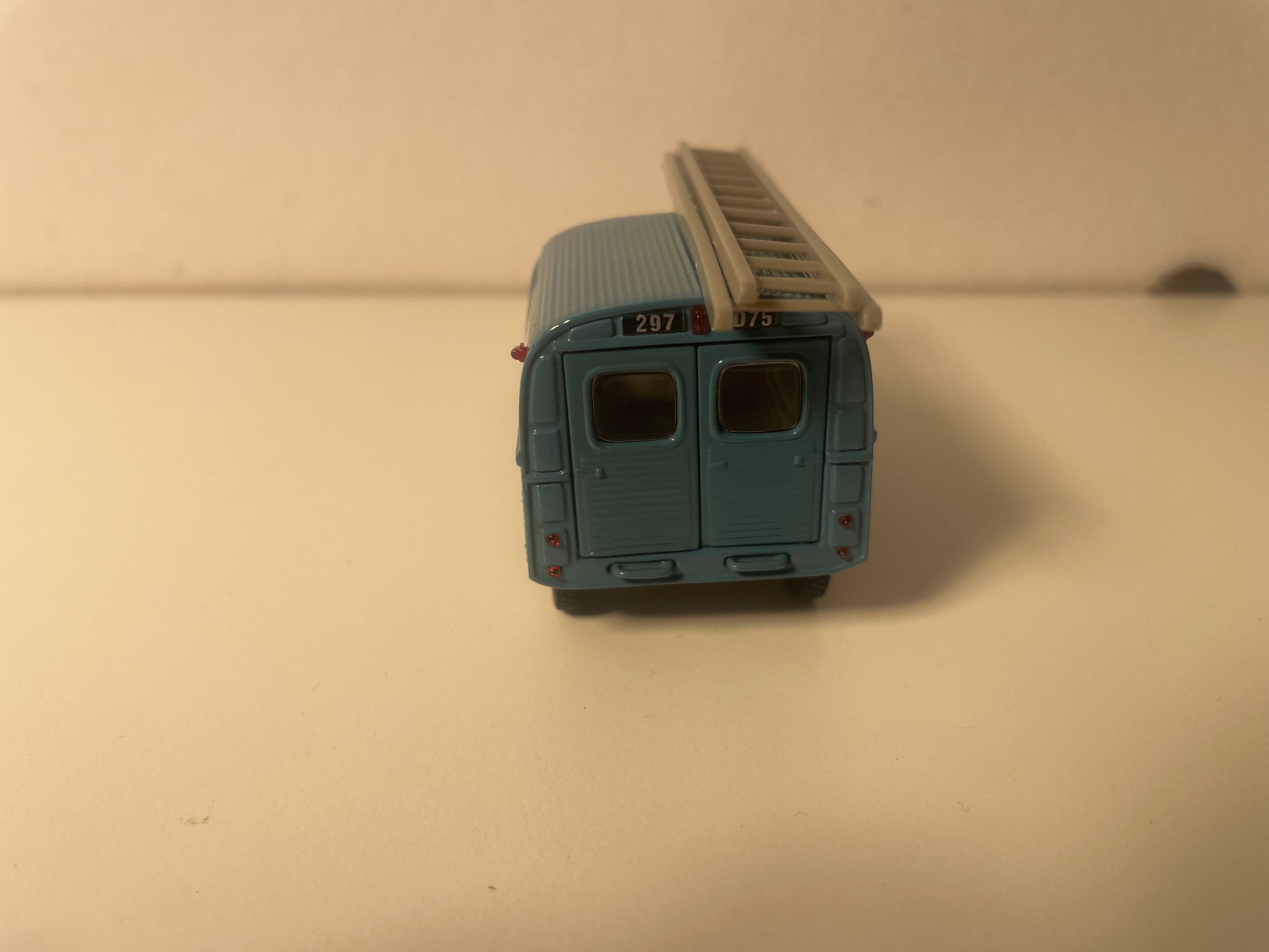 Citroën 2 CV AZU Blaue Fourgonnette EDF - GDF - Norev (unter Blister)