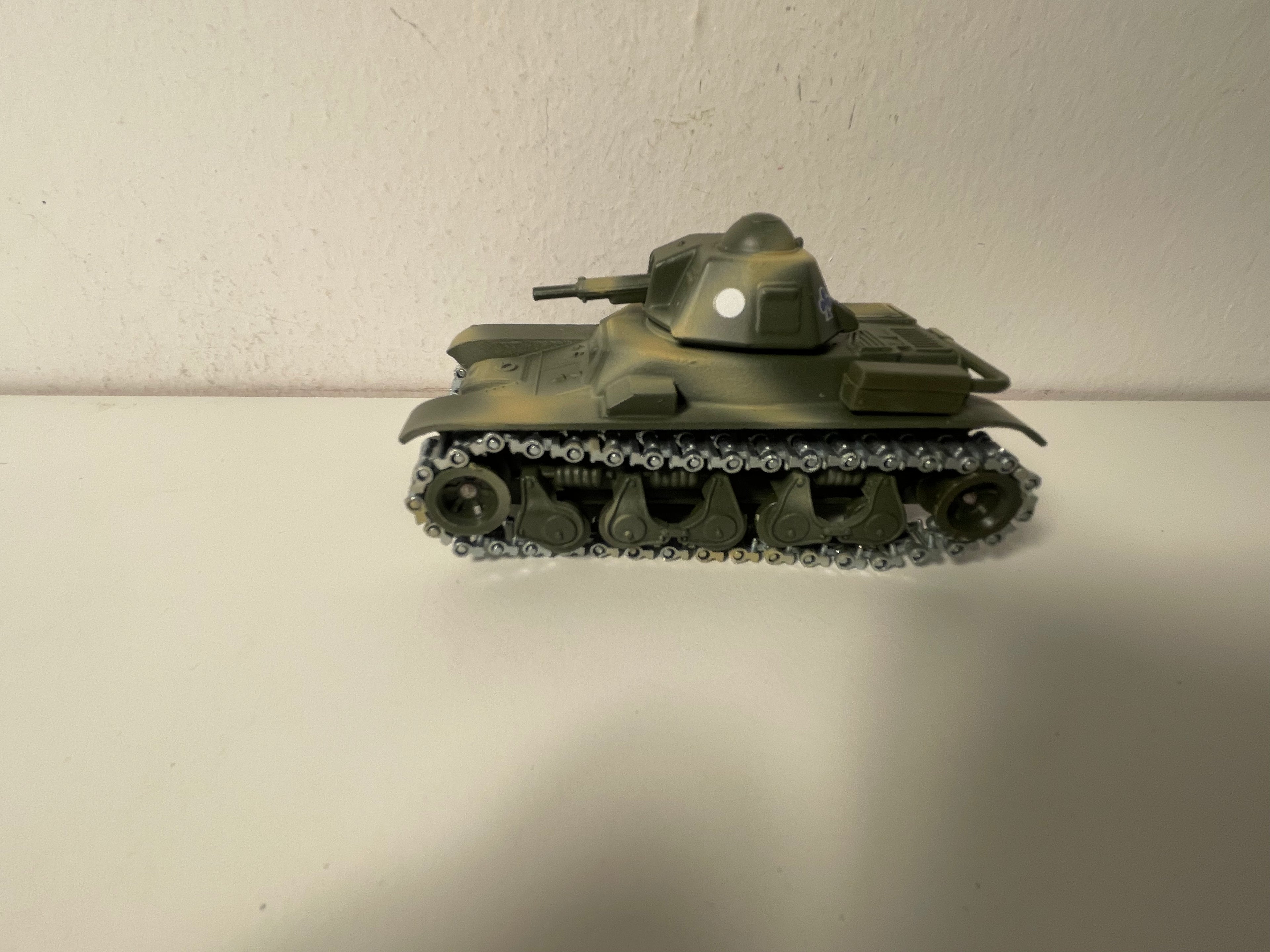 Militaire tank RENAULT R 35 - Solido (Franse vervaardiging) - Doos Nr. DF2210
