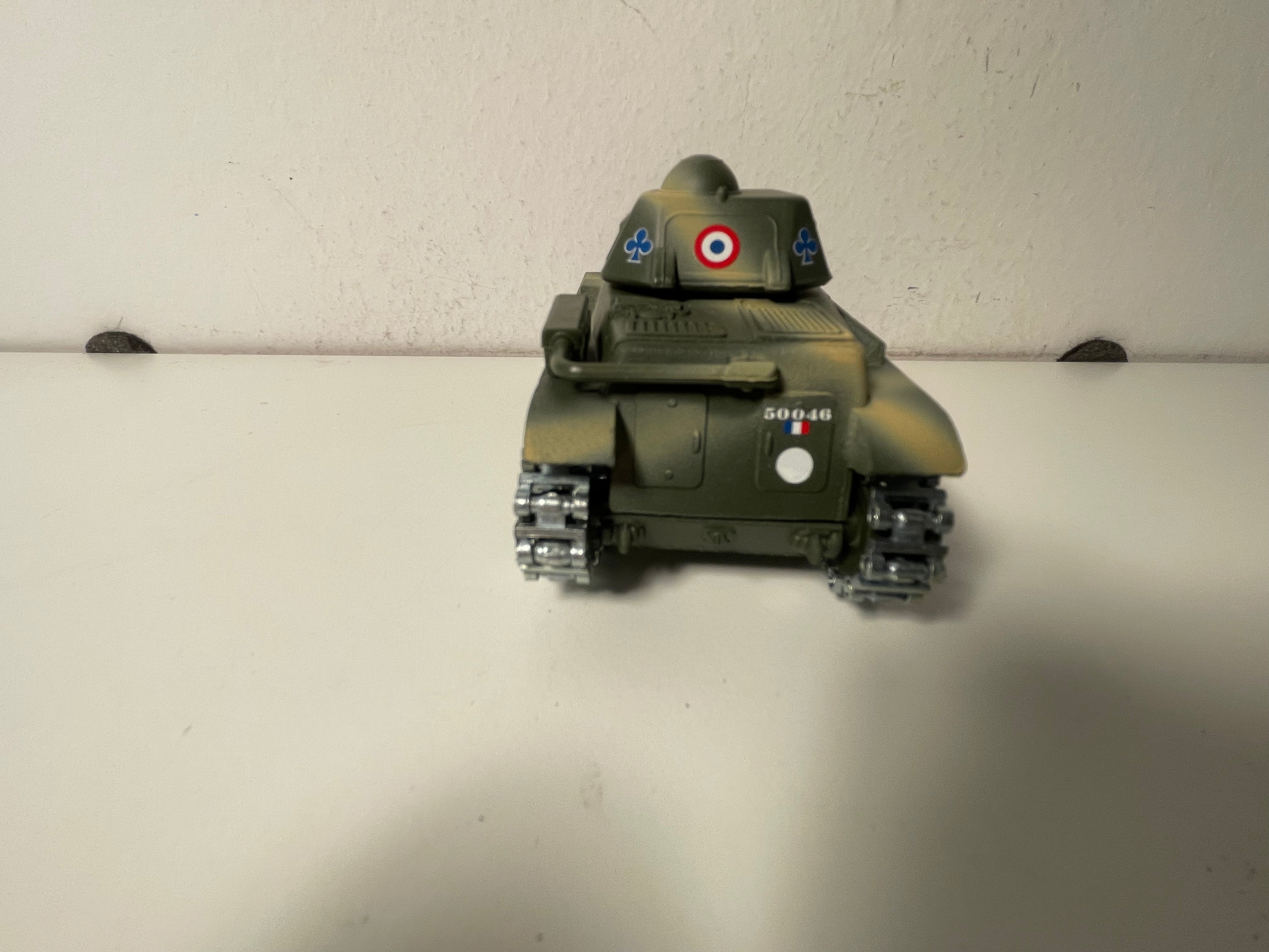 Militaire tank RENAULT R 35 - Solido (Franse vervaardiging) - Doos Nr. DF2210