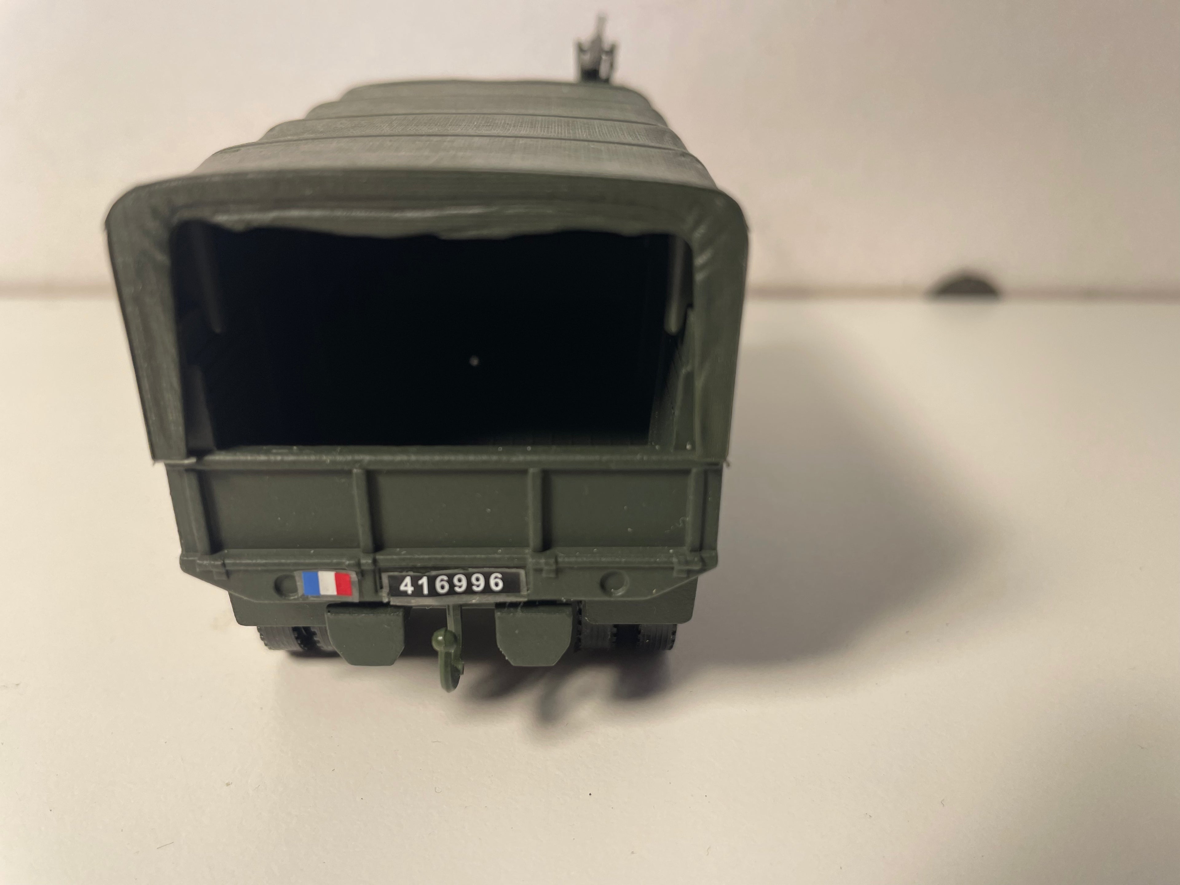 Camion militaire GMC avec mitrailleuse - Solido (fabrication ??) - boite N°CO7284