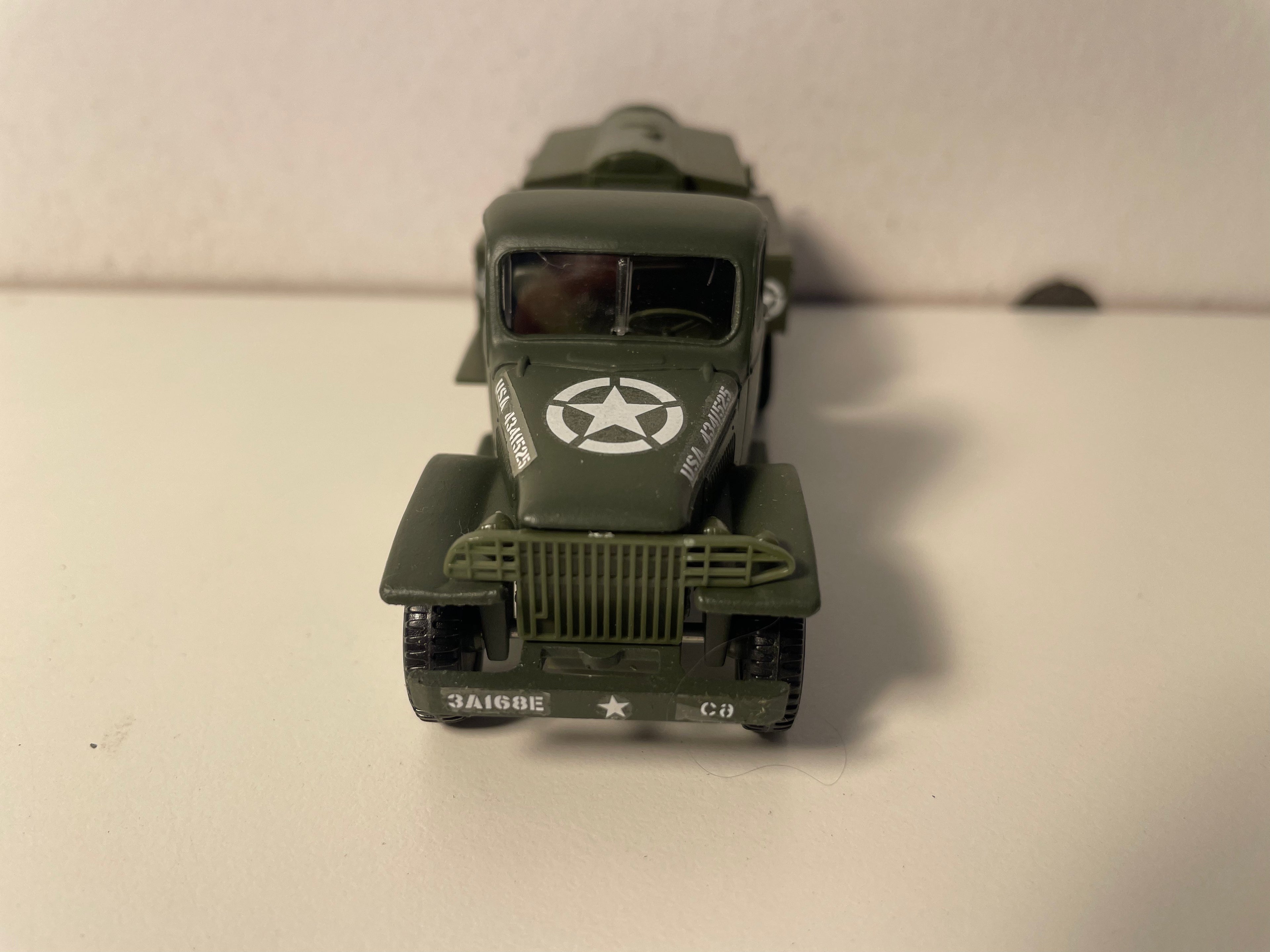 Camion militaire GMC - Solido (fabrication ?) - boite N° DE7932