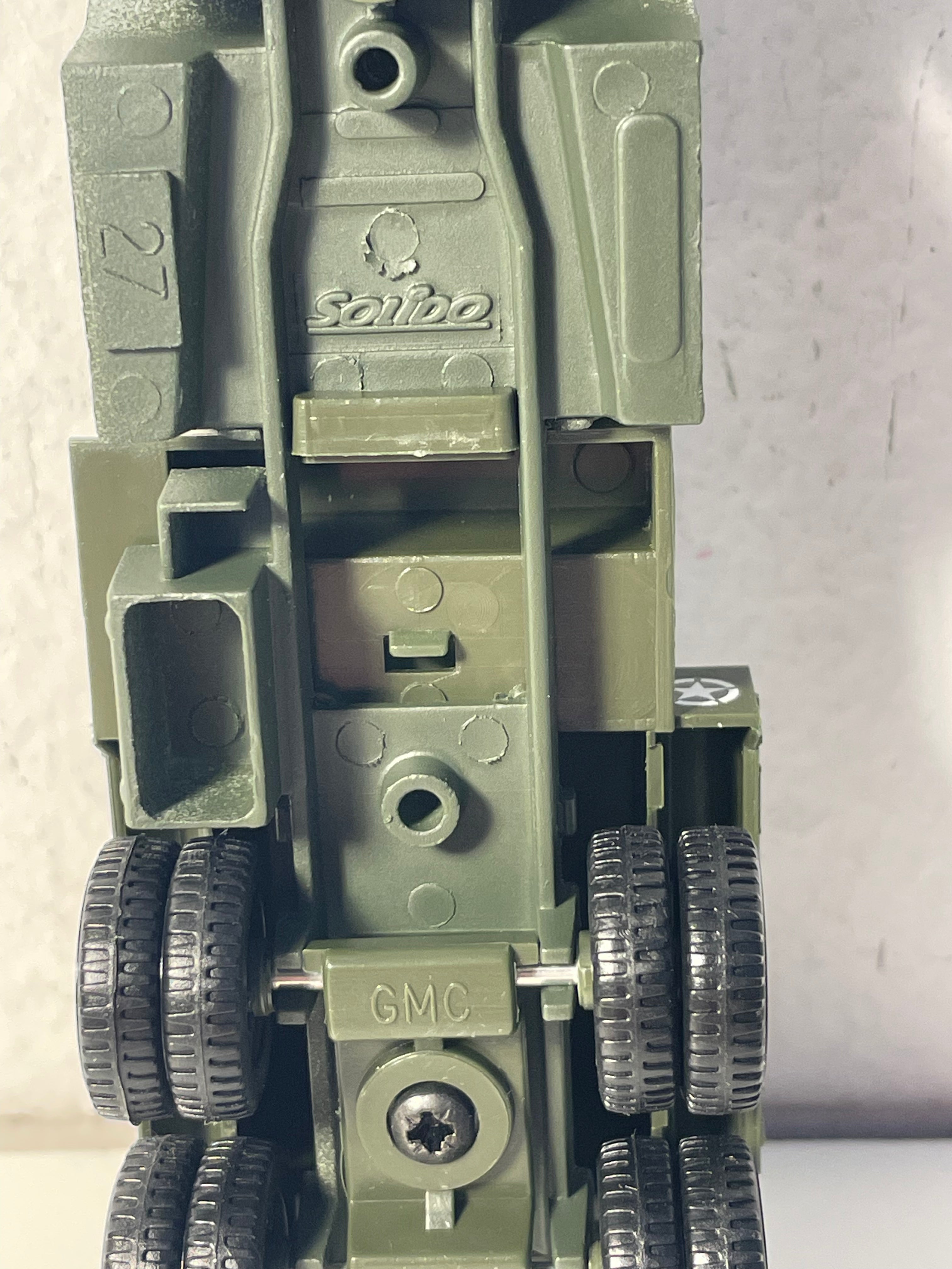 Camion militaire GMC - Solido (fabrication ?) - boite N° DE7932