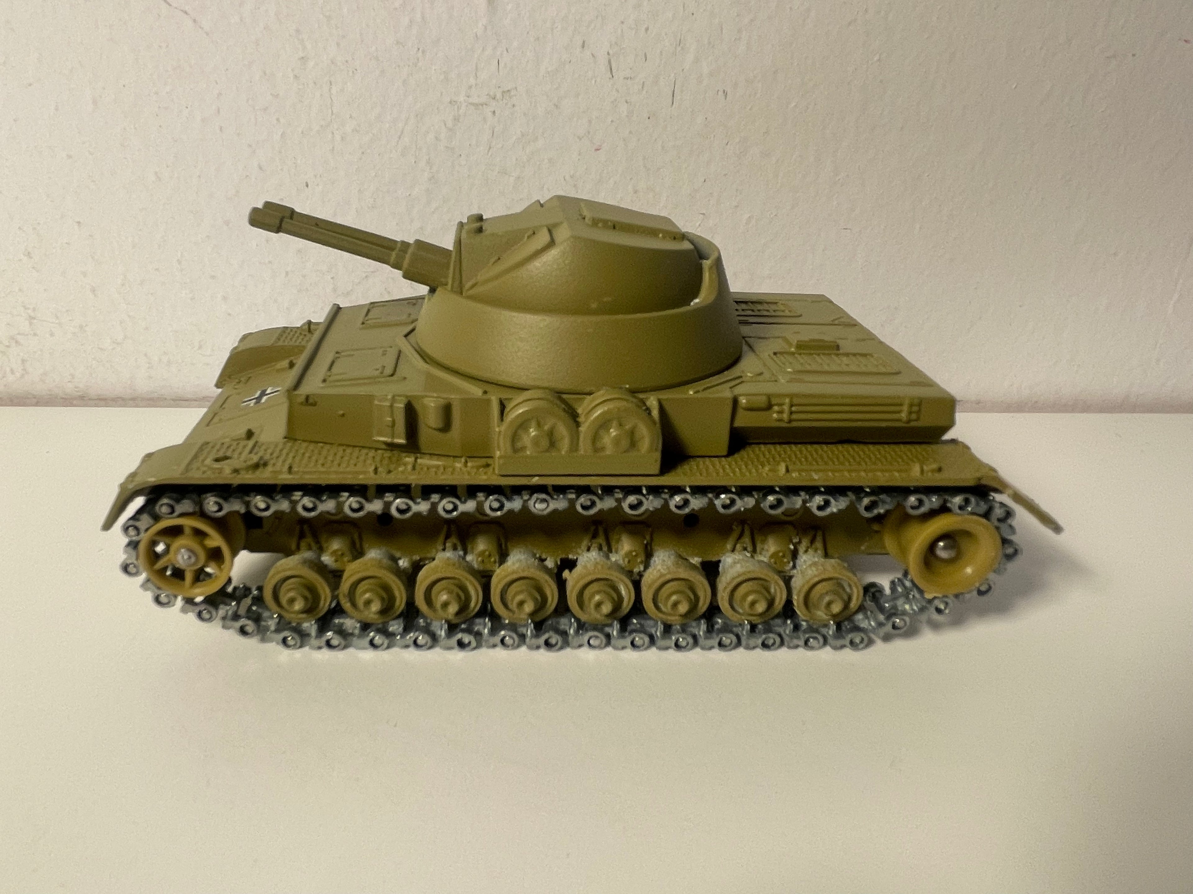 Military Tank PANZER IV - Solido (French manufacture) - box N°EI3578