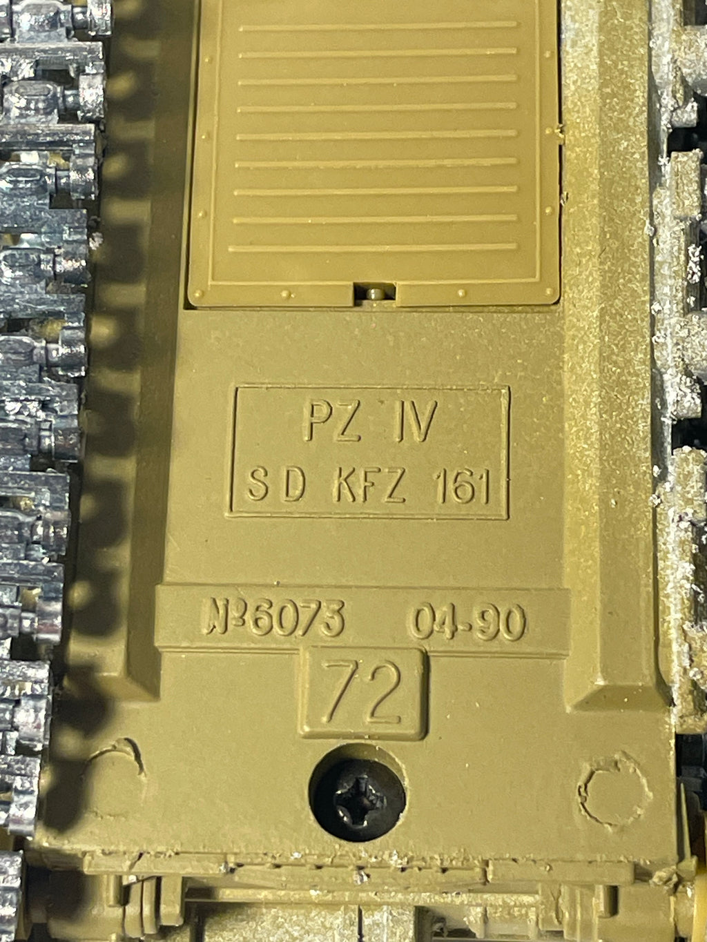 Char militaire PANZER IV - Solido (fabrication française) - boite N°EI3578
