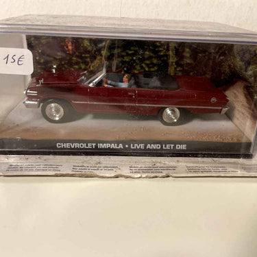 Burgundy Chevrolet Impala - JAMES BOND - LIVE AND LET DIE