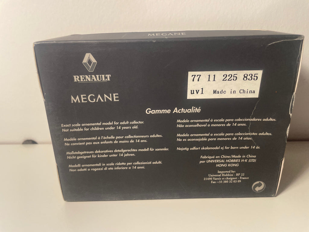 Renault Mégane Sport ciemnoczerwona (pudełko prostokątne) - Universal hobbies