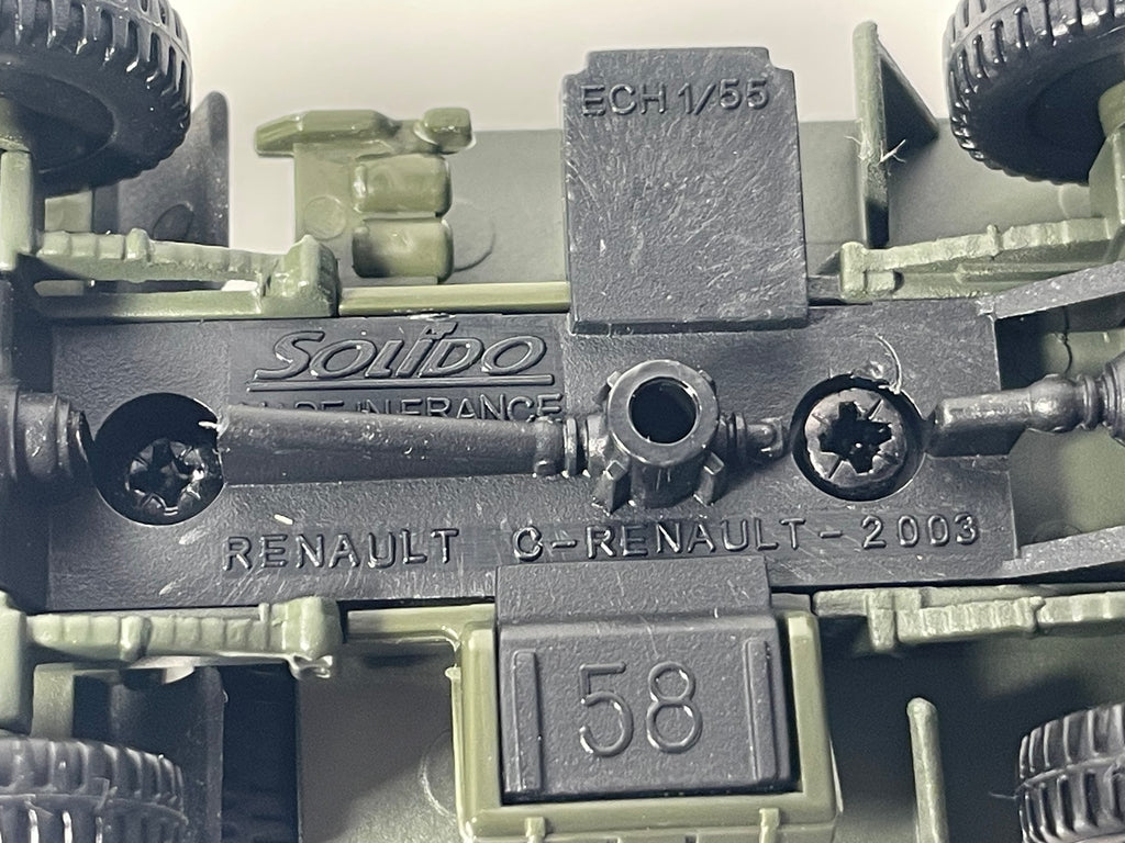 Renault Militärlastwagen - Solido (französische Herstellung) - Box N°EC9587