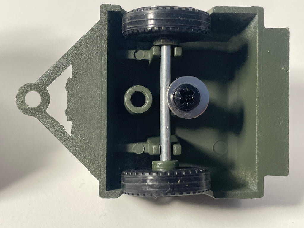Dodge 4x4 militaire avec cantine - Solido (fabrication française) - boite N°AY0715