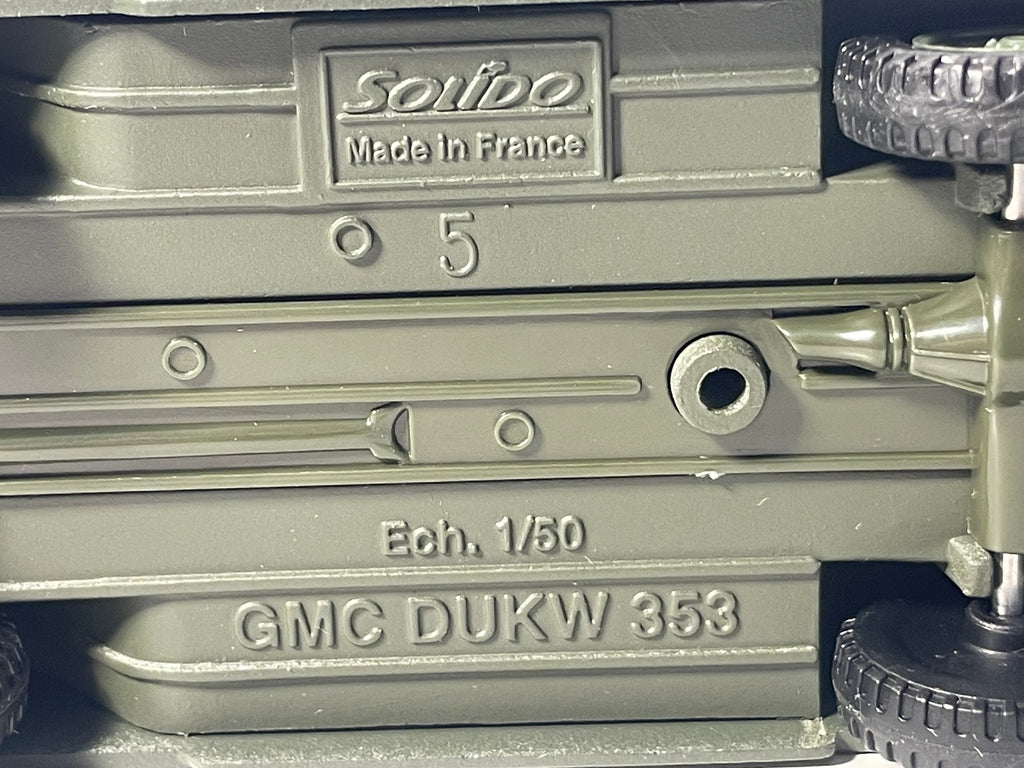 Camion militaire amphibie GMC DUKW 353 - Solido (fabrication française) - boite N°AH4400
