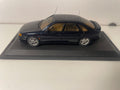 Renault Safrane Baccara Bi-Turbo Azul Escuro de 1993 - Coleção Minia-cars 43