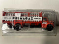 Camion Berliet GLR 8R rosso e bianco trasporto bombole di gas Butano - Propano - Collezione Hachette