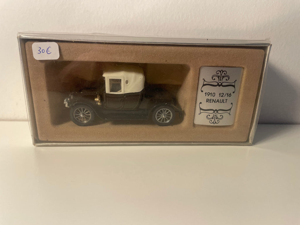 Renault 12/16 PS braun und weiß von 1910 - CORGI Referenz C862 (graue rechteckige Box)