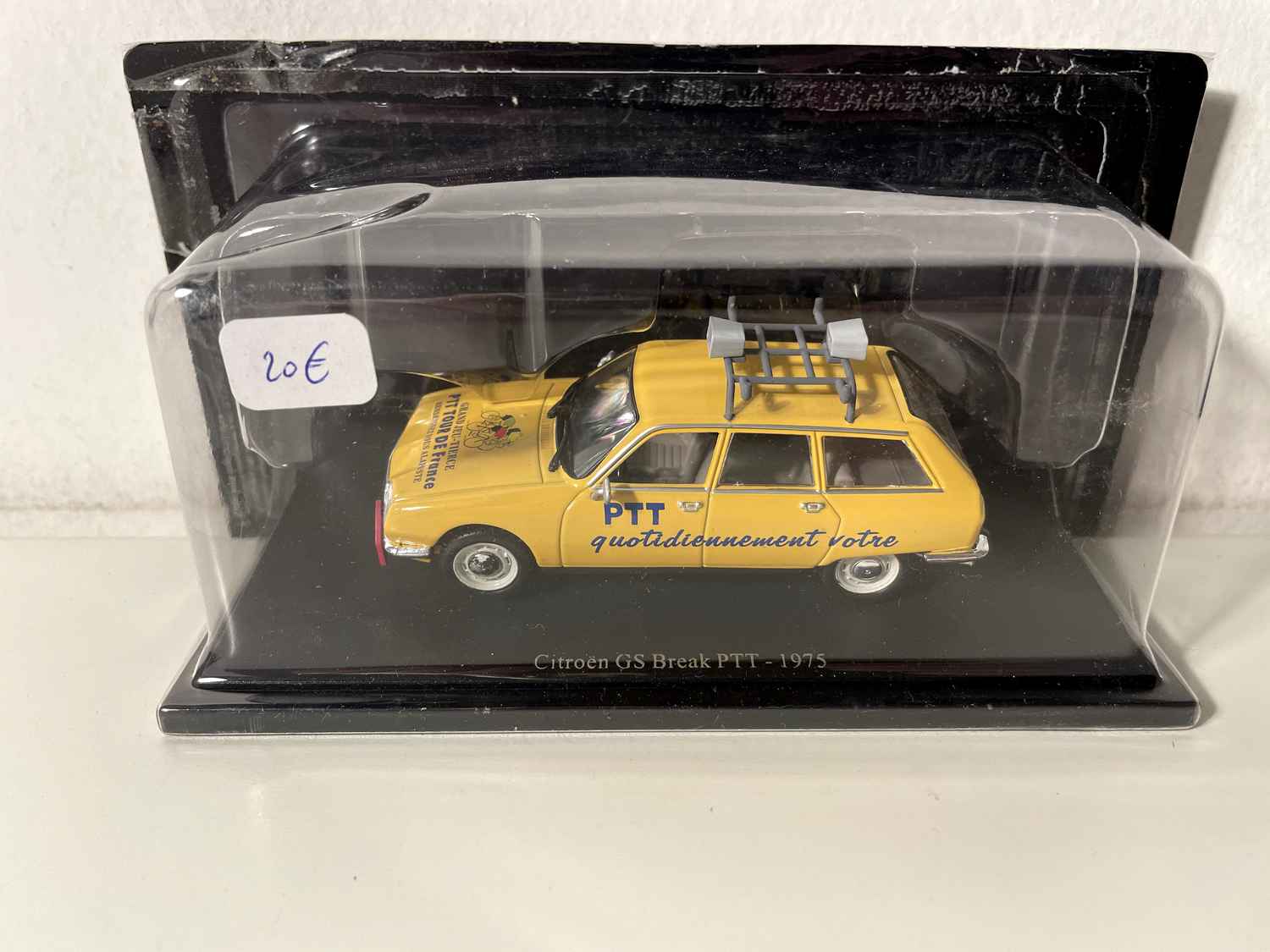 Citroën GS break jaune PTT du tour de France de 1975