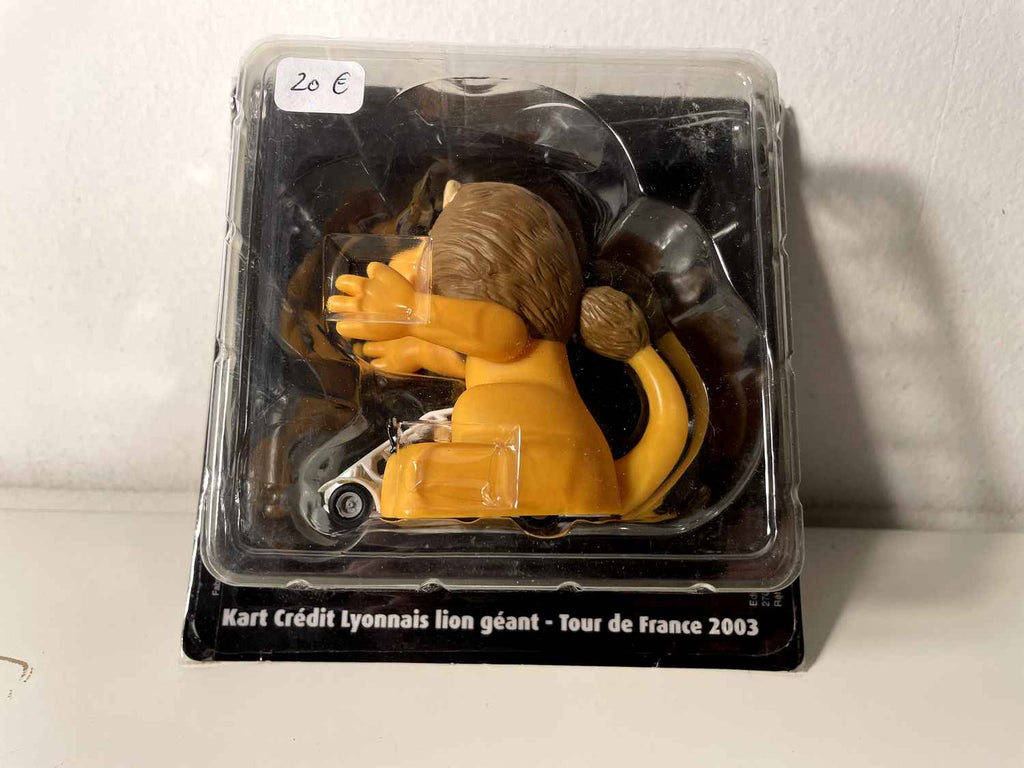 Kart Crédit Lyonnais reusachtige leeuw van de Tour de France 2003