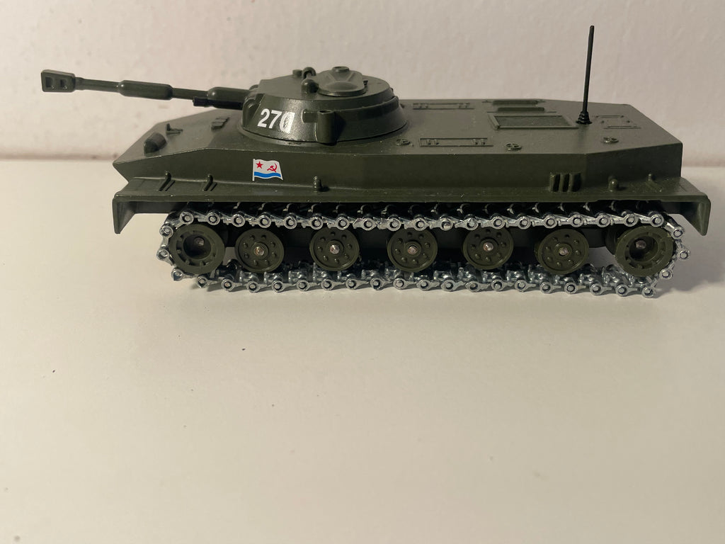 Char militaire amphibie PT 76 (URSS) - Solido (fabrication française) - boite N°CS0978