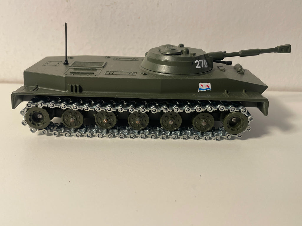 Char militaire amphibie PT 76 (URSS) - Solido (fabrication française) - boite N°CS0978