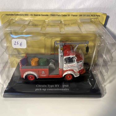 Citroën Typ HY von 1960 -pick -up Concessionaire -Hy rot und weiße Fehlerbehebung