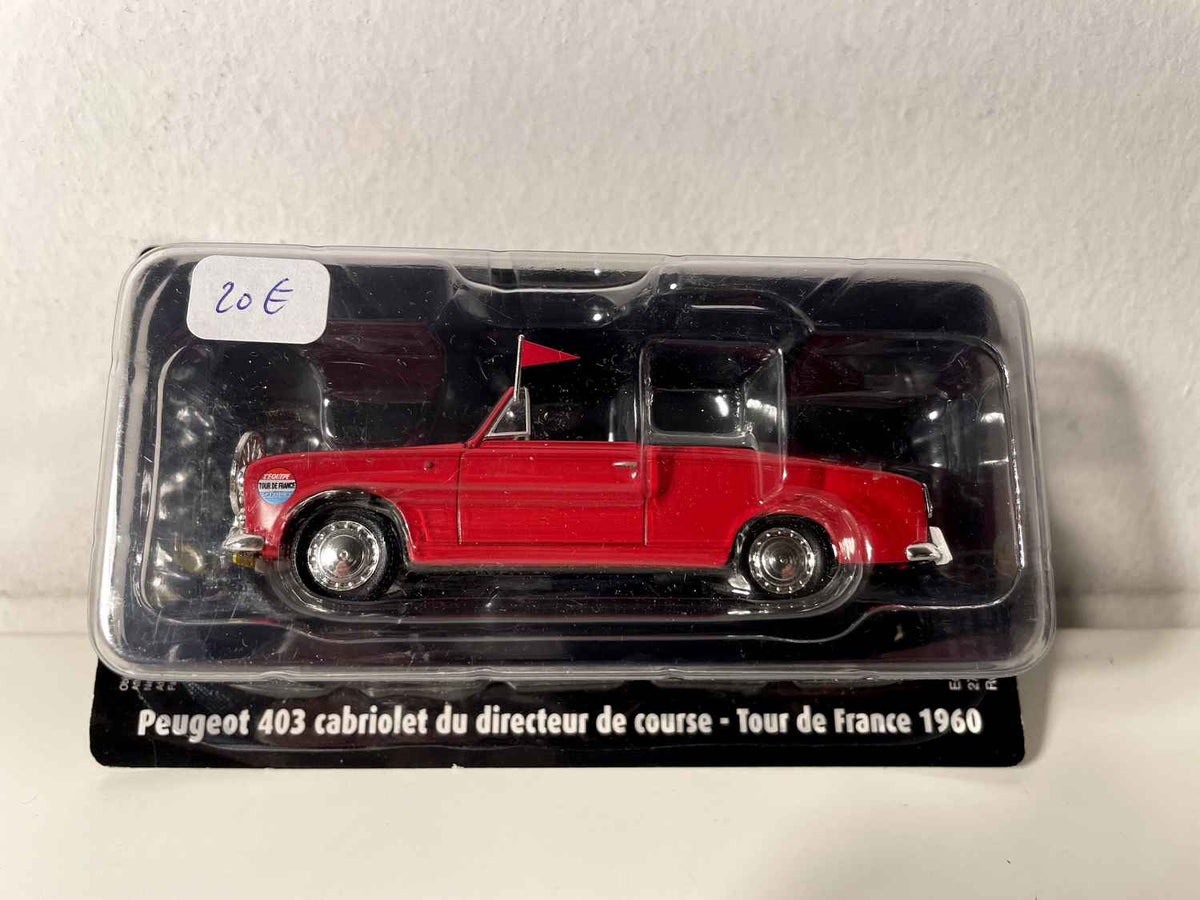 Peugeot 403 Cabriolet rout vum Course Directeur vum Tour de France 1960