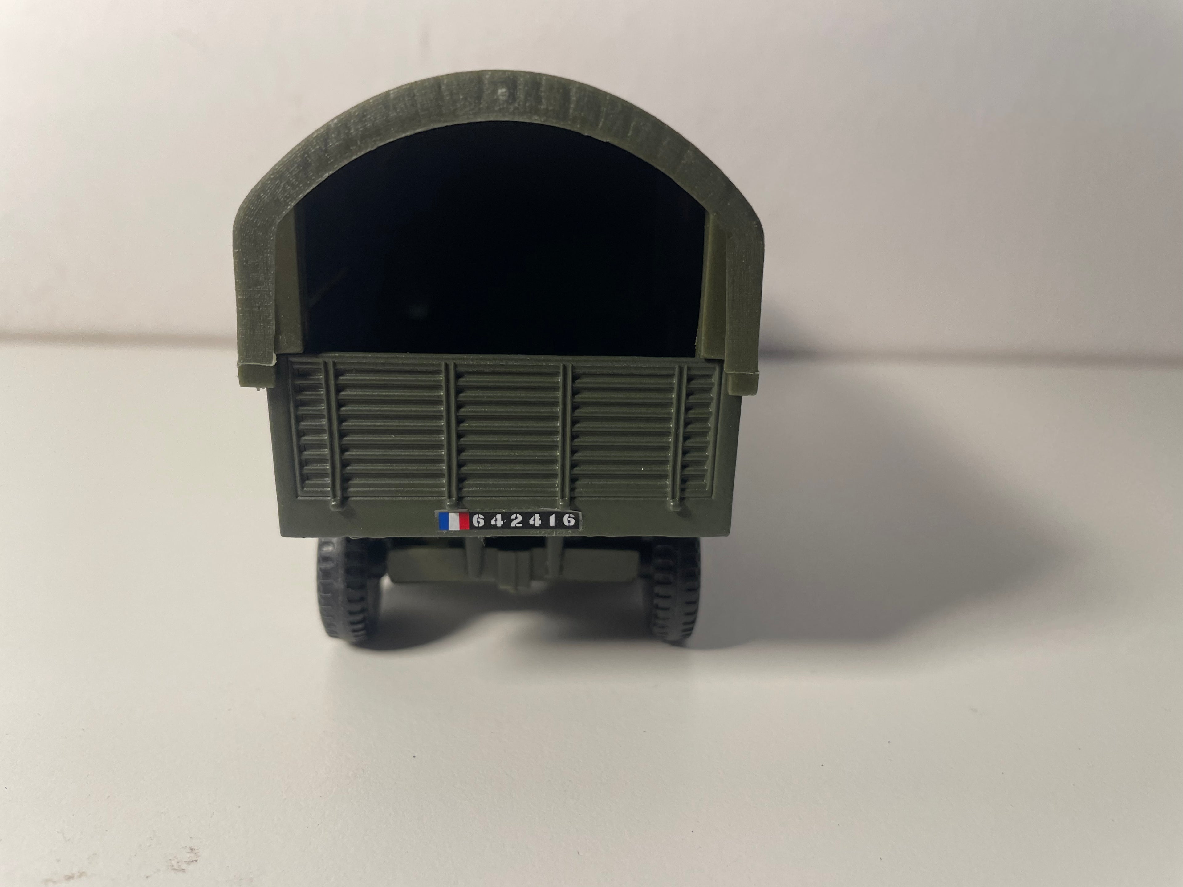 Camión militar cubierto - Solido (fabricación francesa) - caja N°CB2733