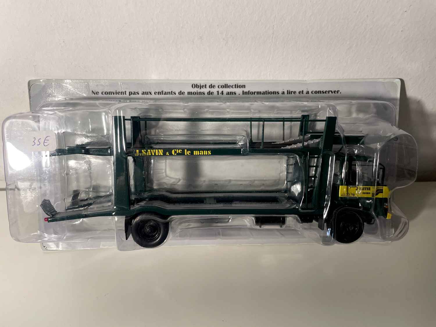 Camión portacoches Berliet GC190 (camiones ecológicos)