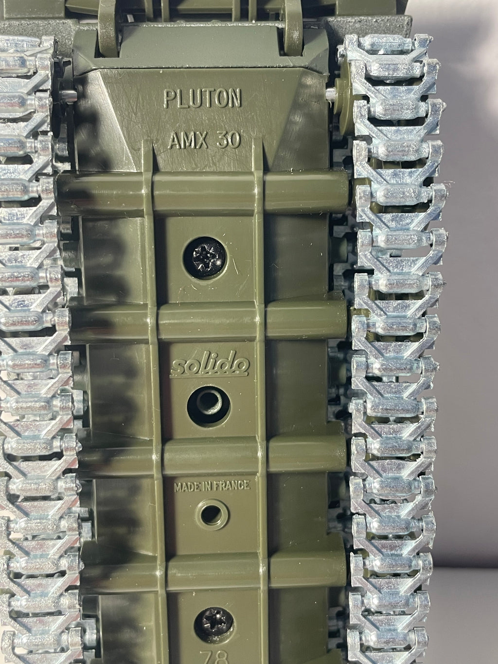 Char militaire PLUTON AMX 30 - Solido (fabrication française) - boite N°CE1725