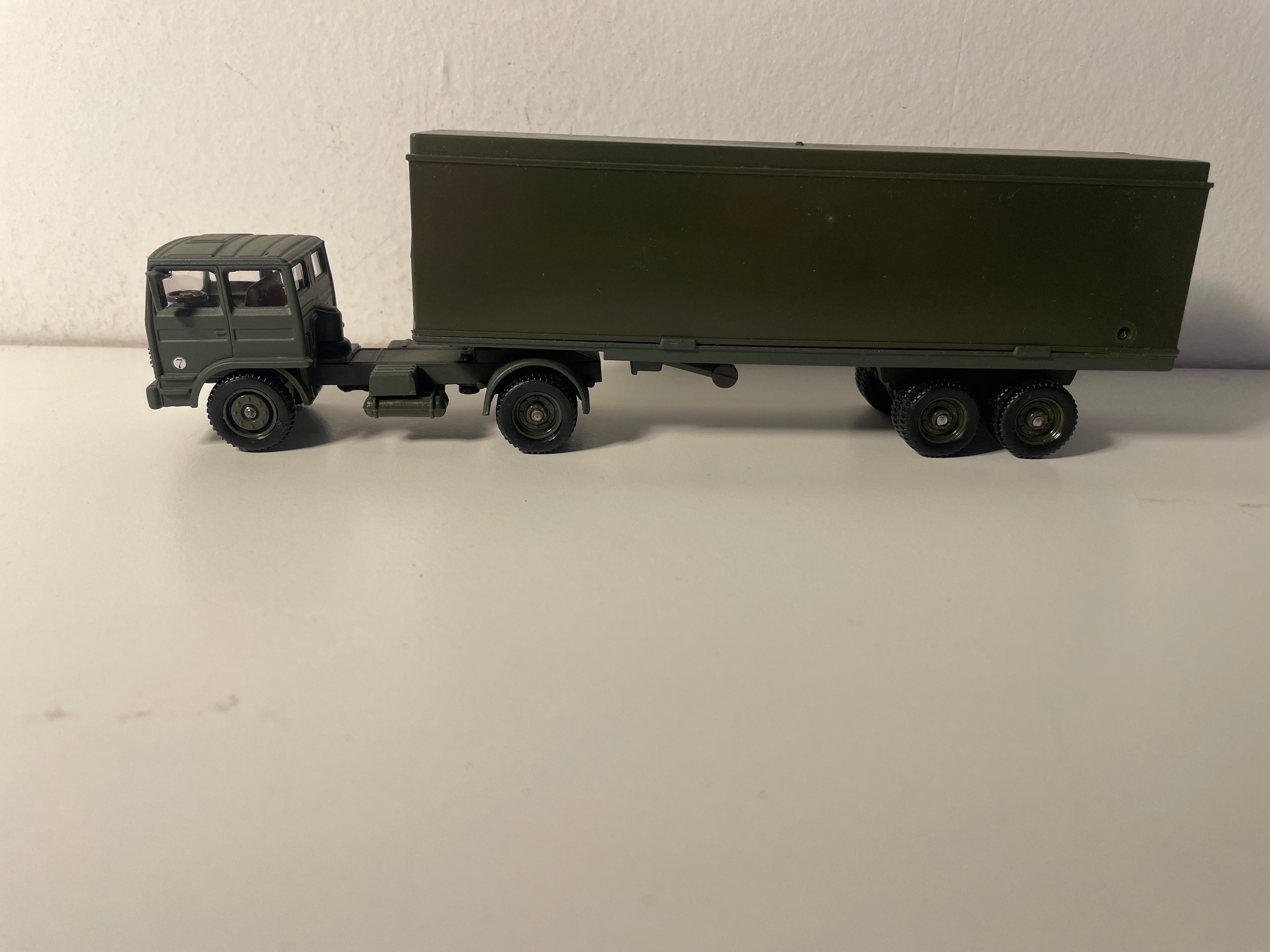 Camión semirremolque militar RENAULT G 260 - Solido (fabricación francesa) - caja N°AF1913