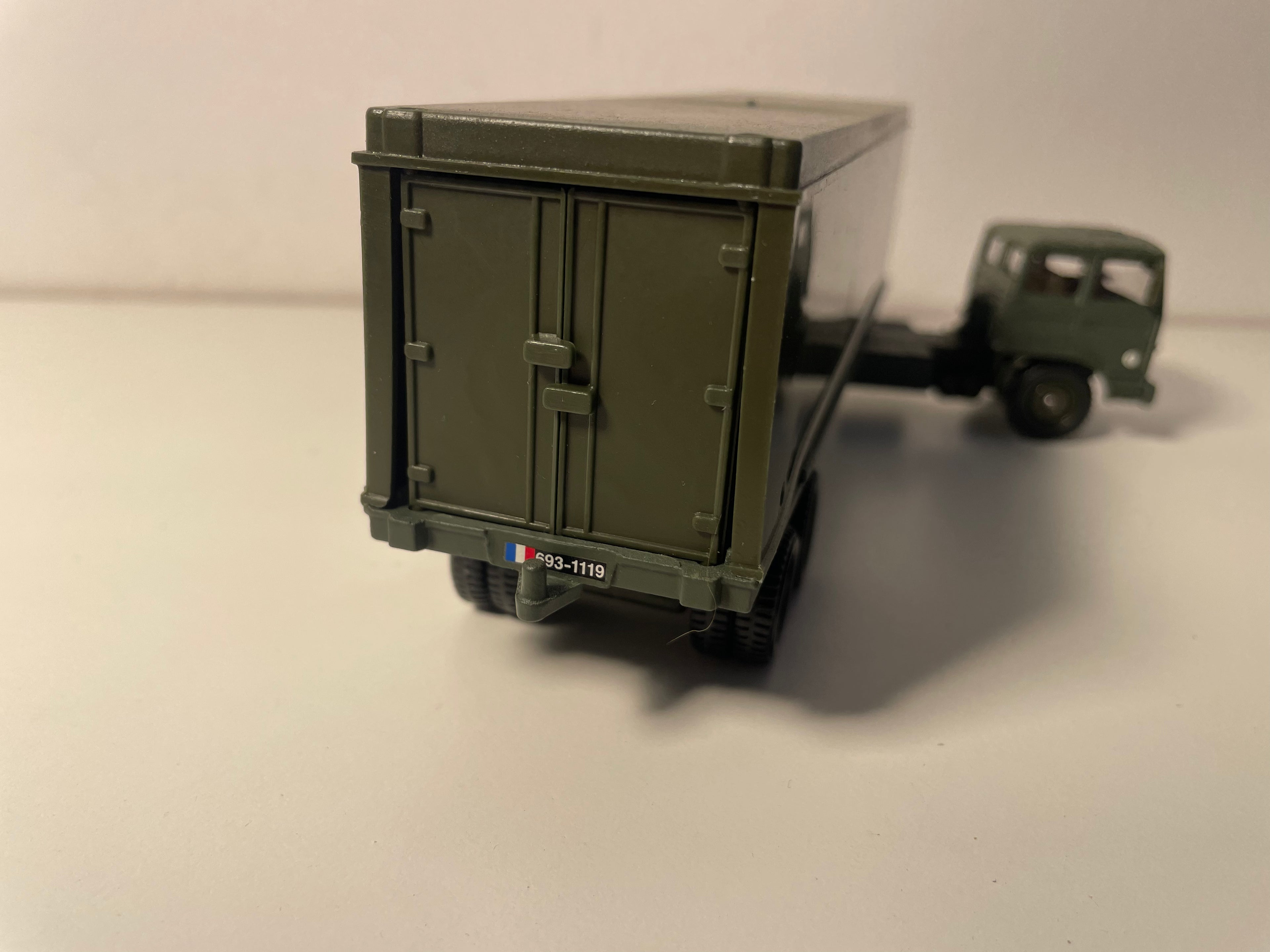 Camión semirremolque militar RENAULT G 260 - Solido (fabricación francesa) - caja N°AF1913