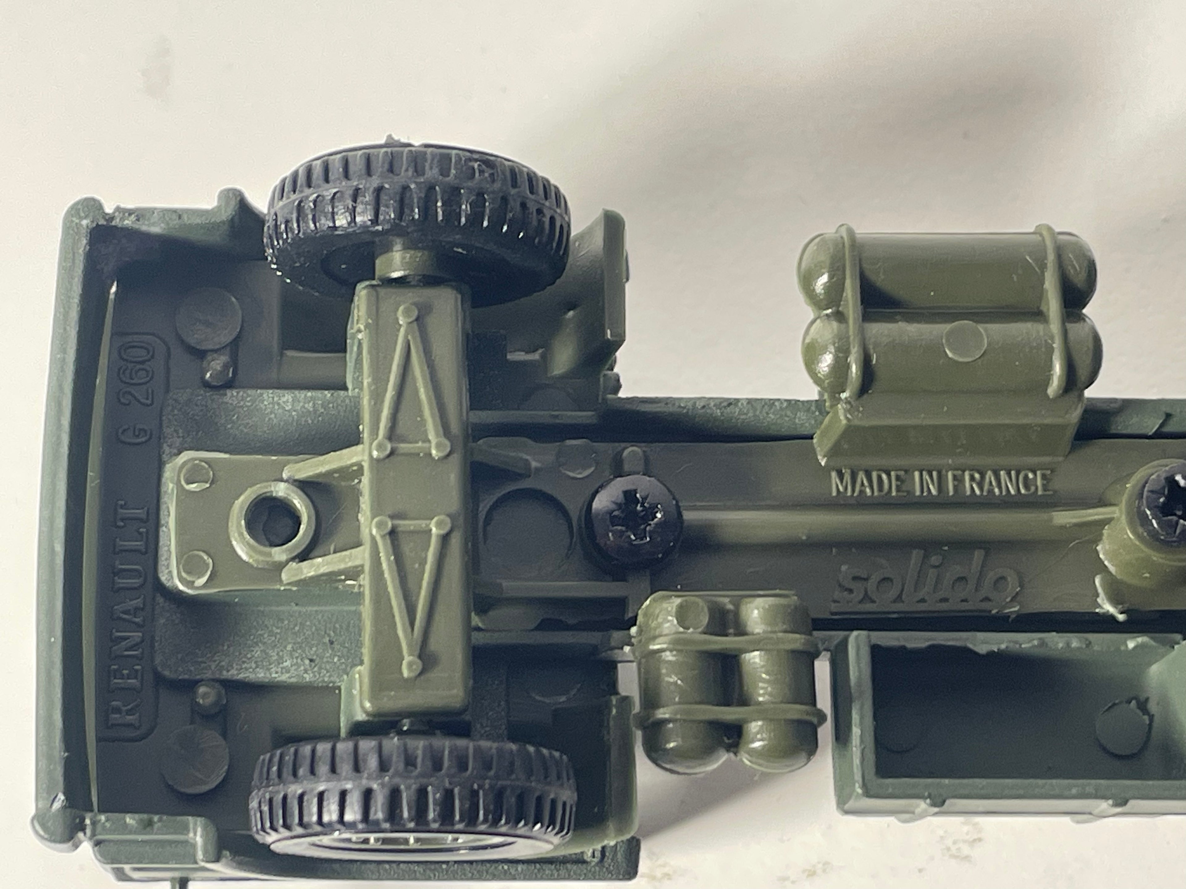Camión semirremolque militar RENAULT G 260 - Solido (fabricación francesa) - caja N°AF1913