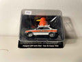 Peugeot 309 wit en oranje Kiwi-kaart van de Tour de France 1988
