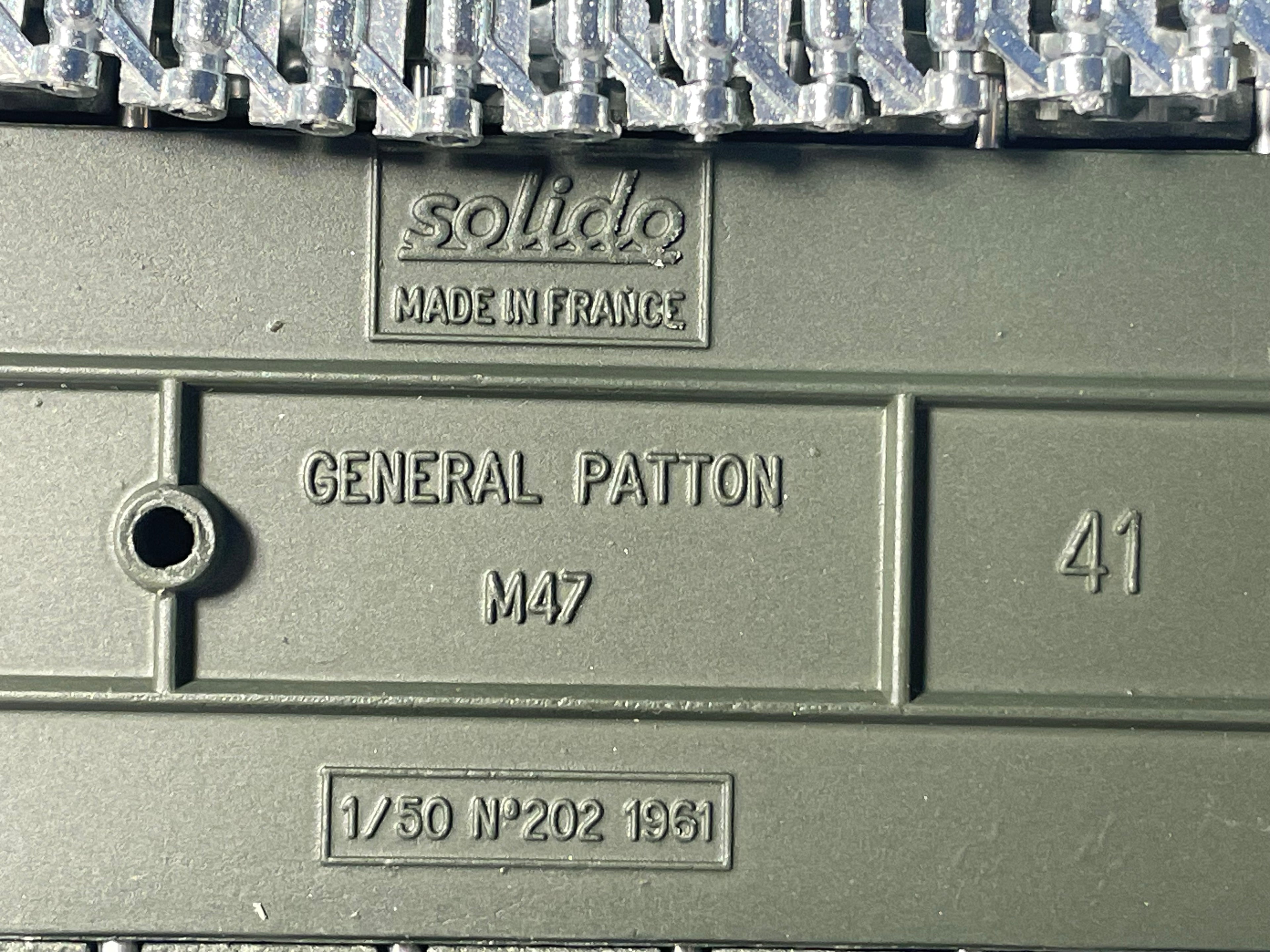 Militärtank General Patton M47 - Solido (französische Herstellung) - Box Nr. BW5175
