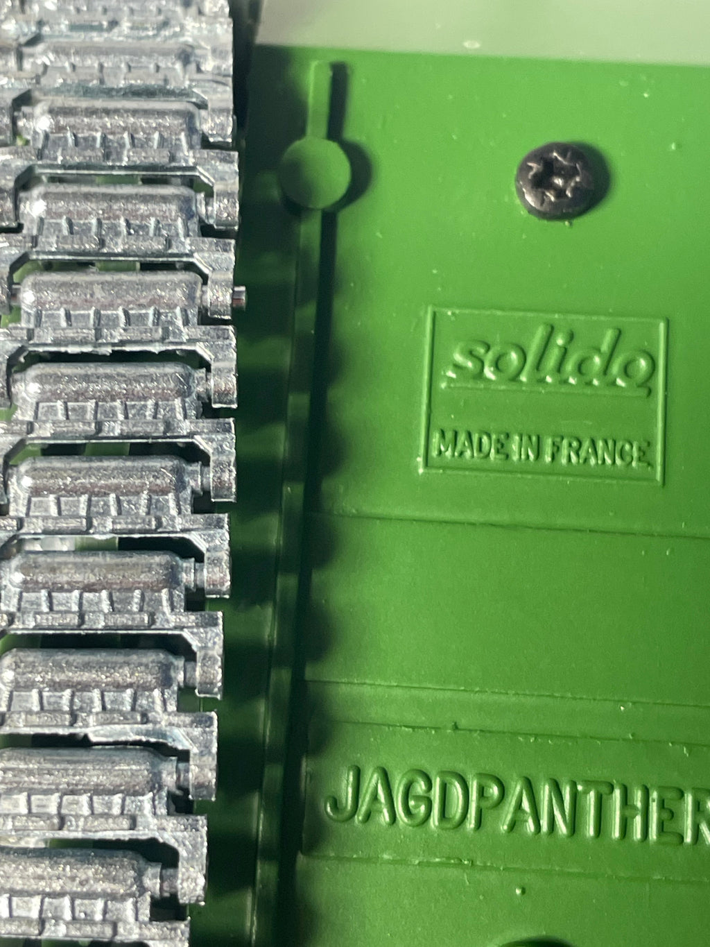 Char militaire Jagdpanther - Solido (fabrication française) - boite N°CD6961