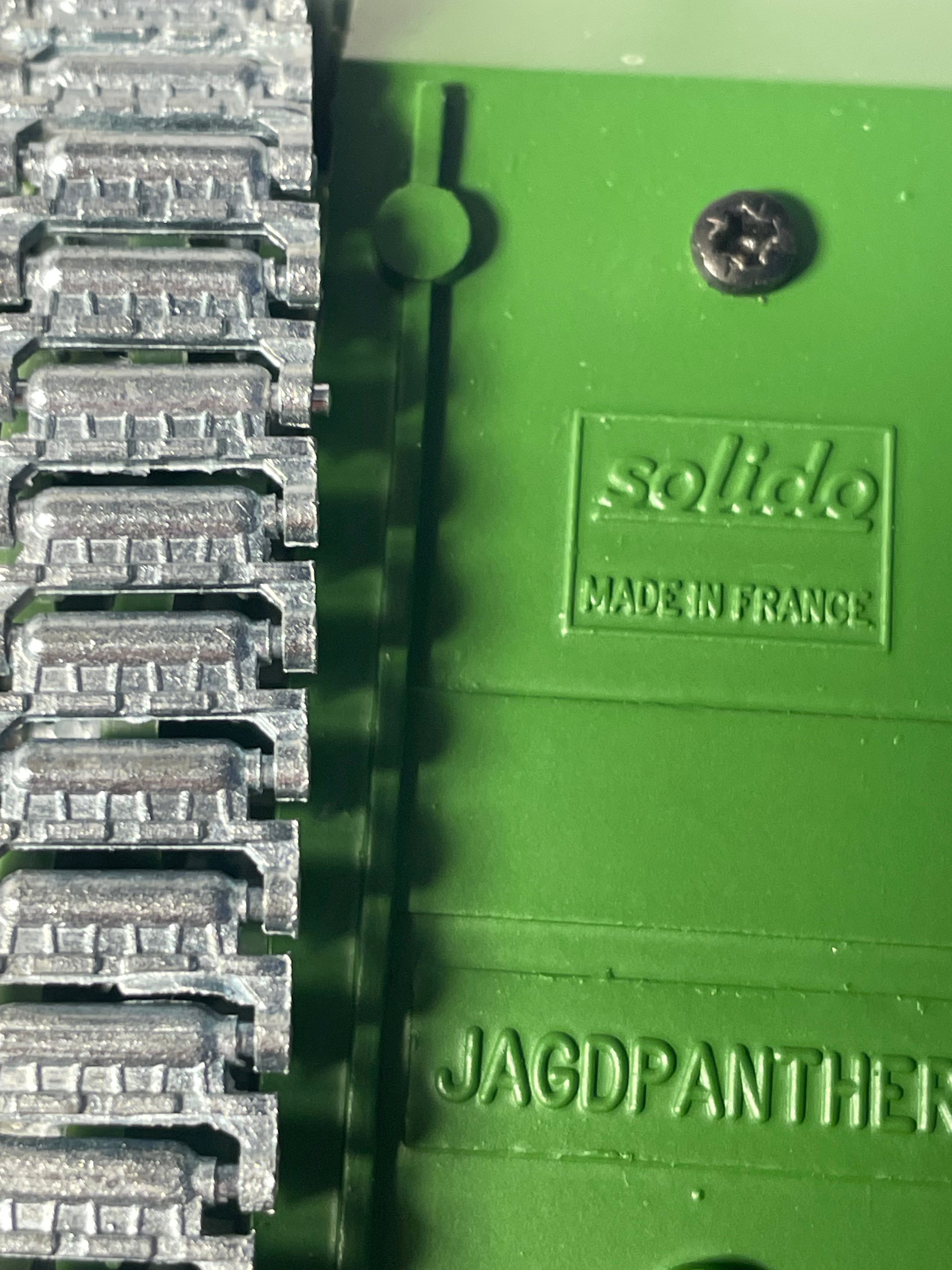 Char militaire Jagdpanther - Solido (fabrication française) - boite N°CD6961