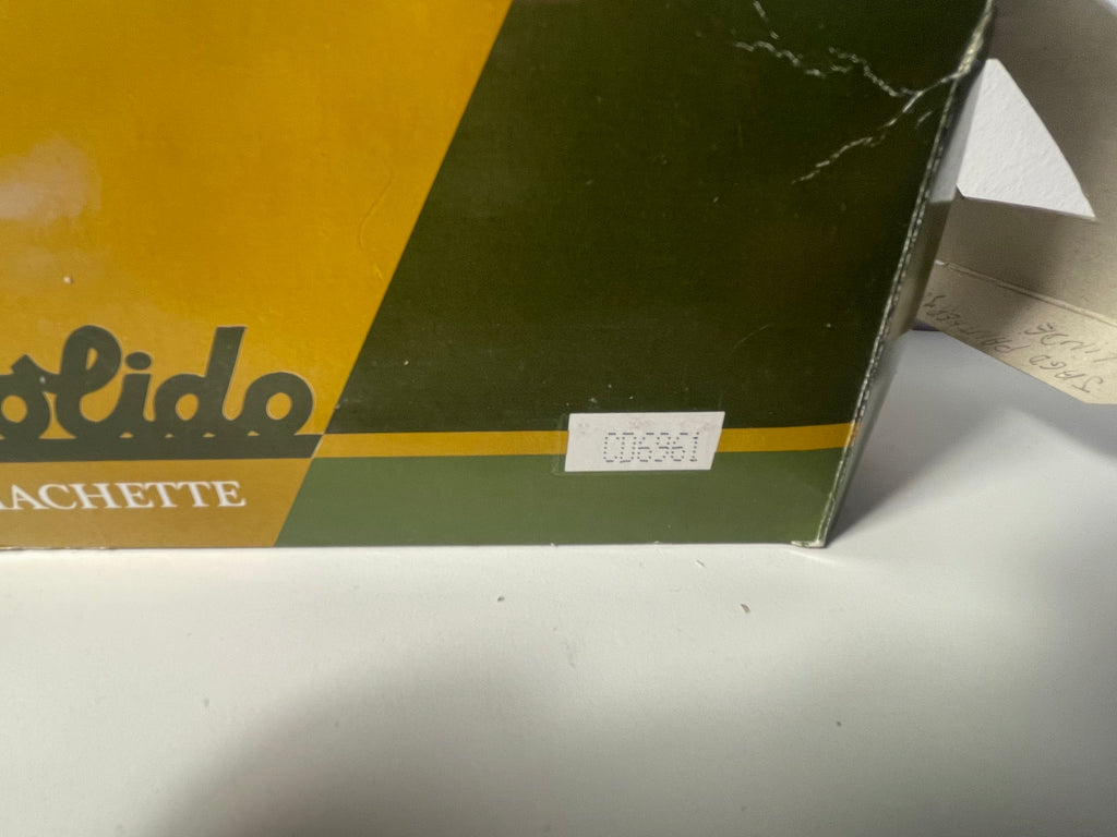 Char militaire Jagdpanther - Solido (fabrication française) - boite N°CD6961
