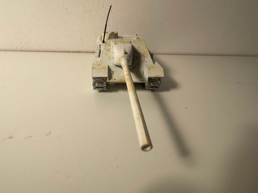 Char militaire SU 100 (URSS) - Solido (fabrication française) - boite N°BT7700 (char tâché)