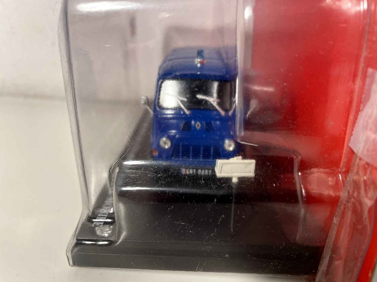 Renault estafette 800 minicar bleue gendarmerie avec radar mobile