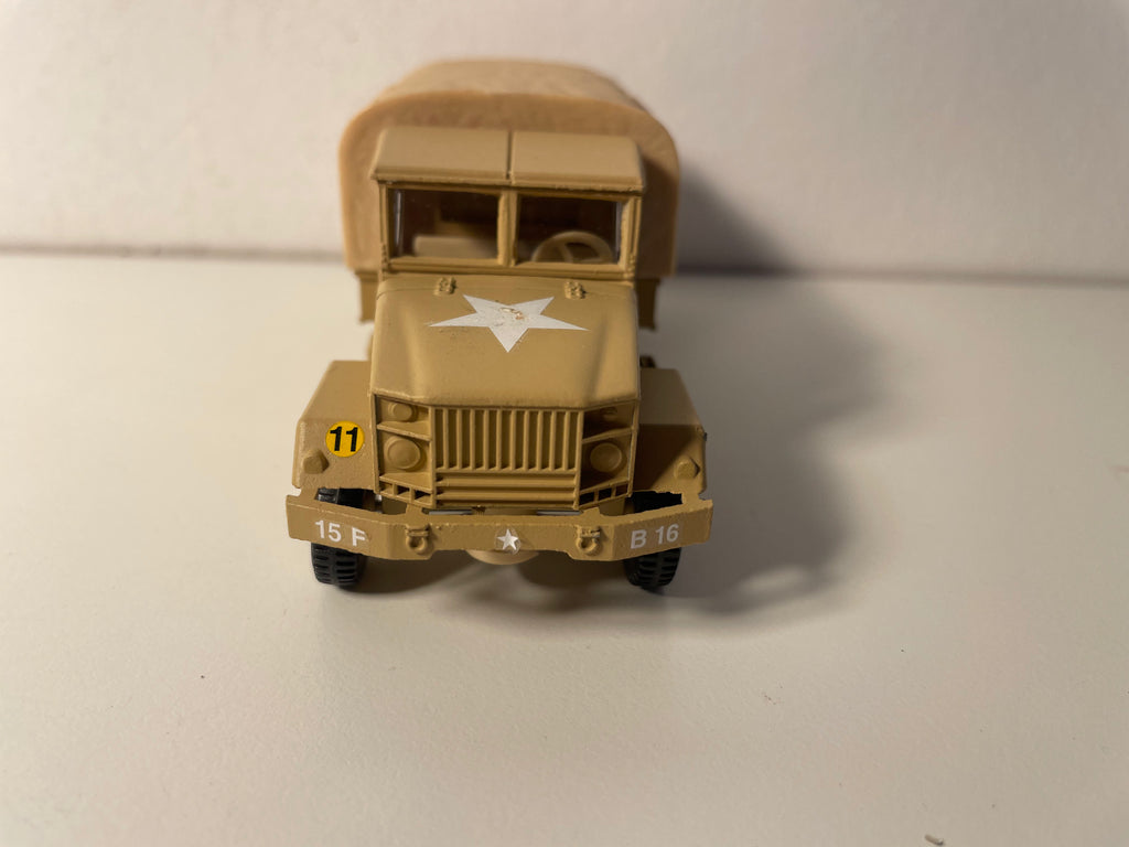 Camion militaire bâché Kaiser-Jeep M34 6X6 - Solido (fabrication française) - boite N°AV4036