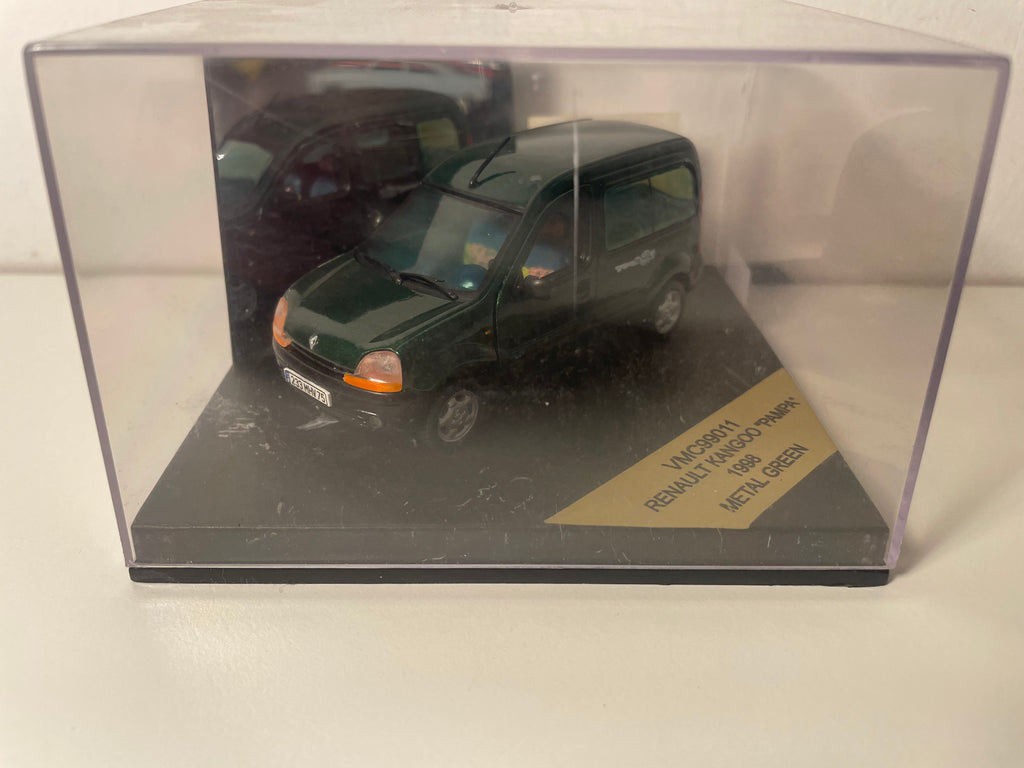 Renault Kangoo PAMPA vert de 1998 vitré - Vitesse référence VMC99011 (boite carrée)