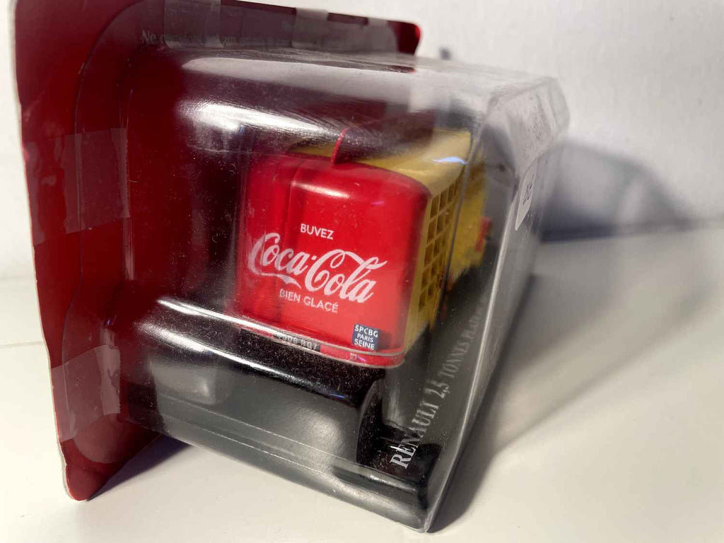 Renault 2,5 tony żółto-czerwony plateau brasseur COCA-COLA