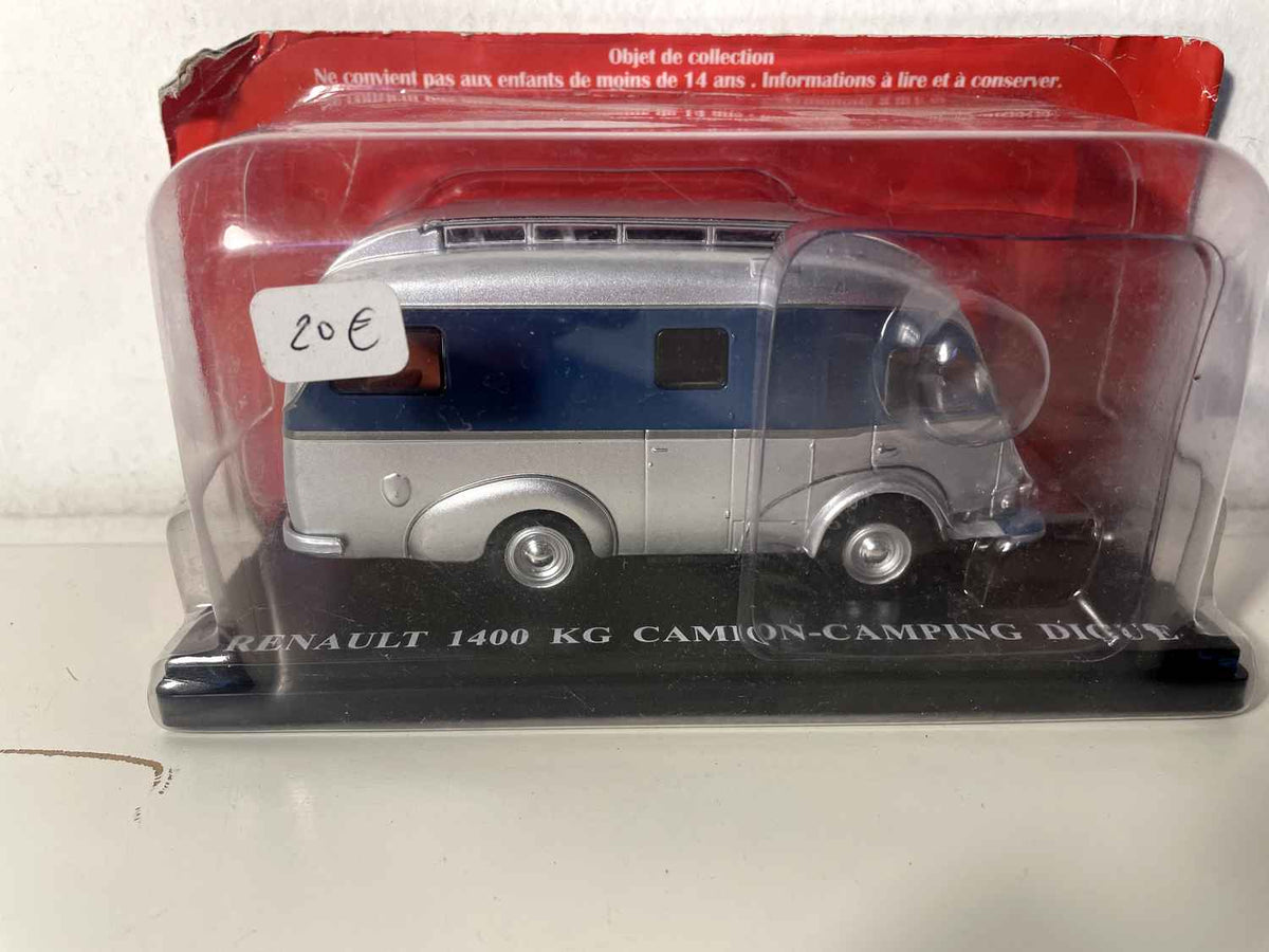 Renault 1400 kg grau und blau Camping-Lkw Digue