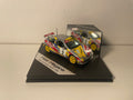 Renault Maxi Mégane cinza, amarelo e vermelho número 2 - rally das Hautes-Fagnes - VITESSE (caixa)