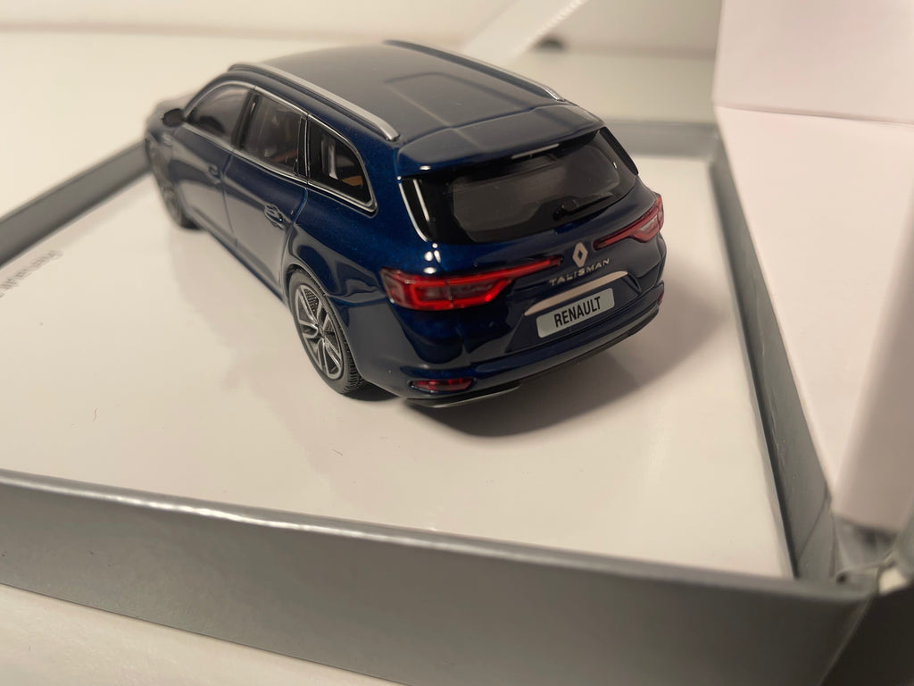 Renault Talisman Estate bleue - NOREV (boite grise carrée)