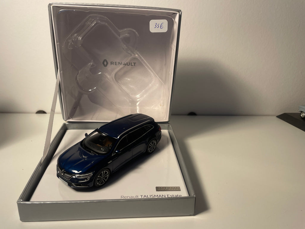 Renault Talisman Estate bleue - NOREV (boite grise carrée)