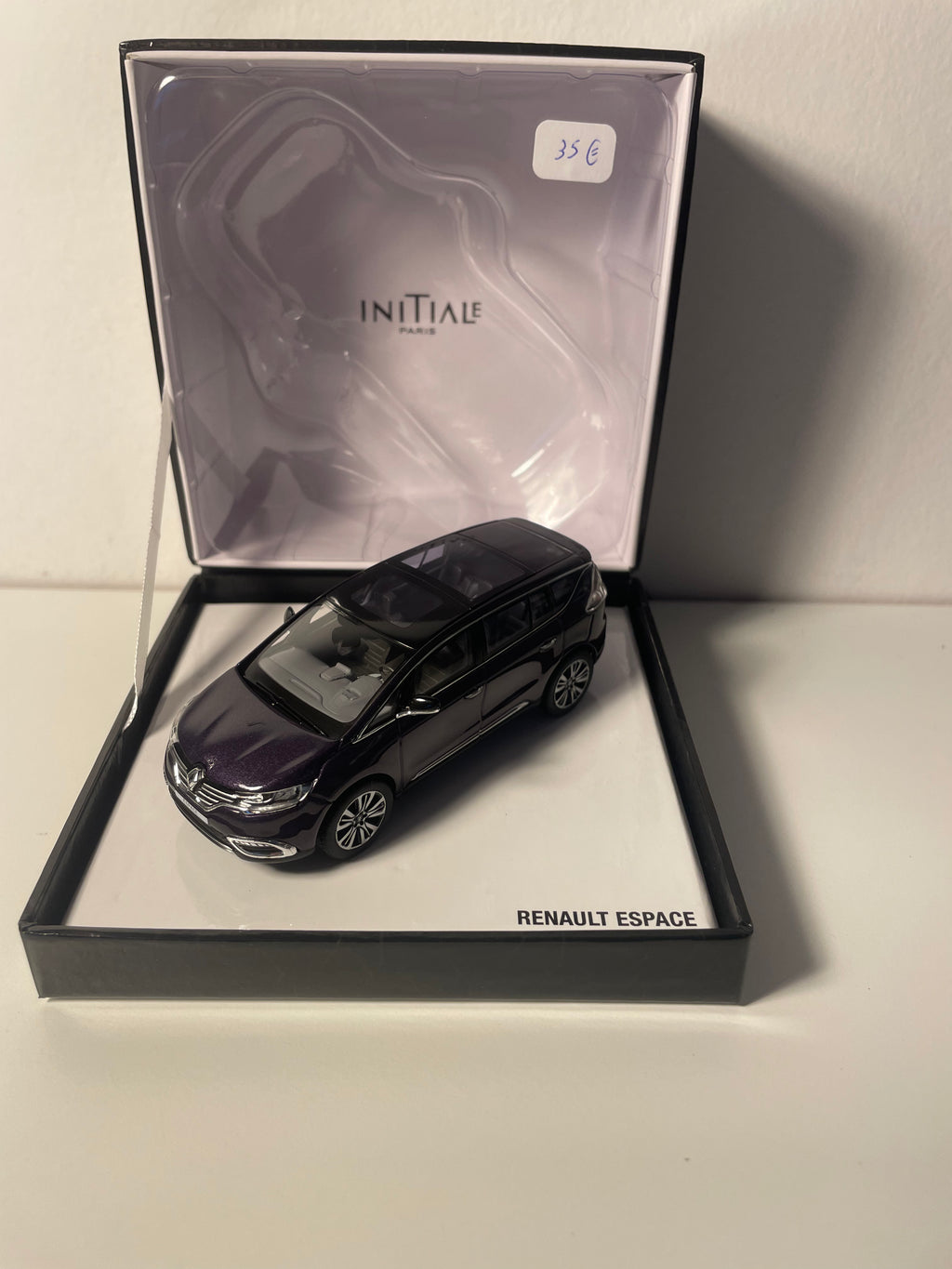 Renault Espace Initiale améthyste (violet foncée) - NOREV (boite carrée noire)