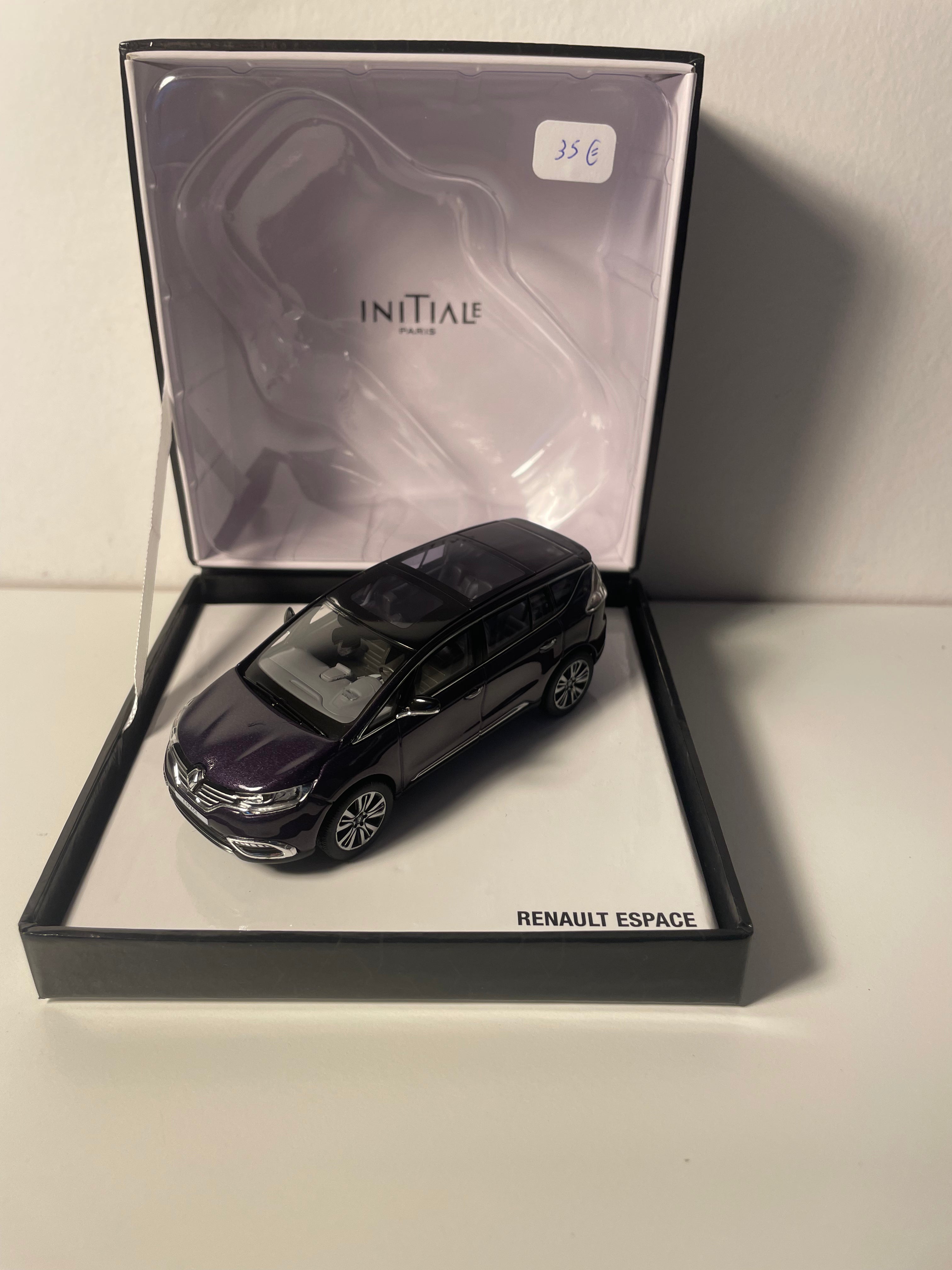 Renault Espace Initiale améthyste (violet foncée) - NOREV (boite carrée noire)