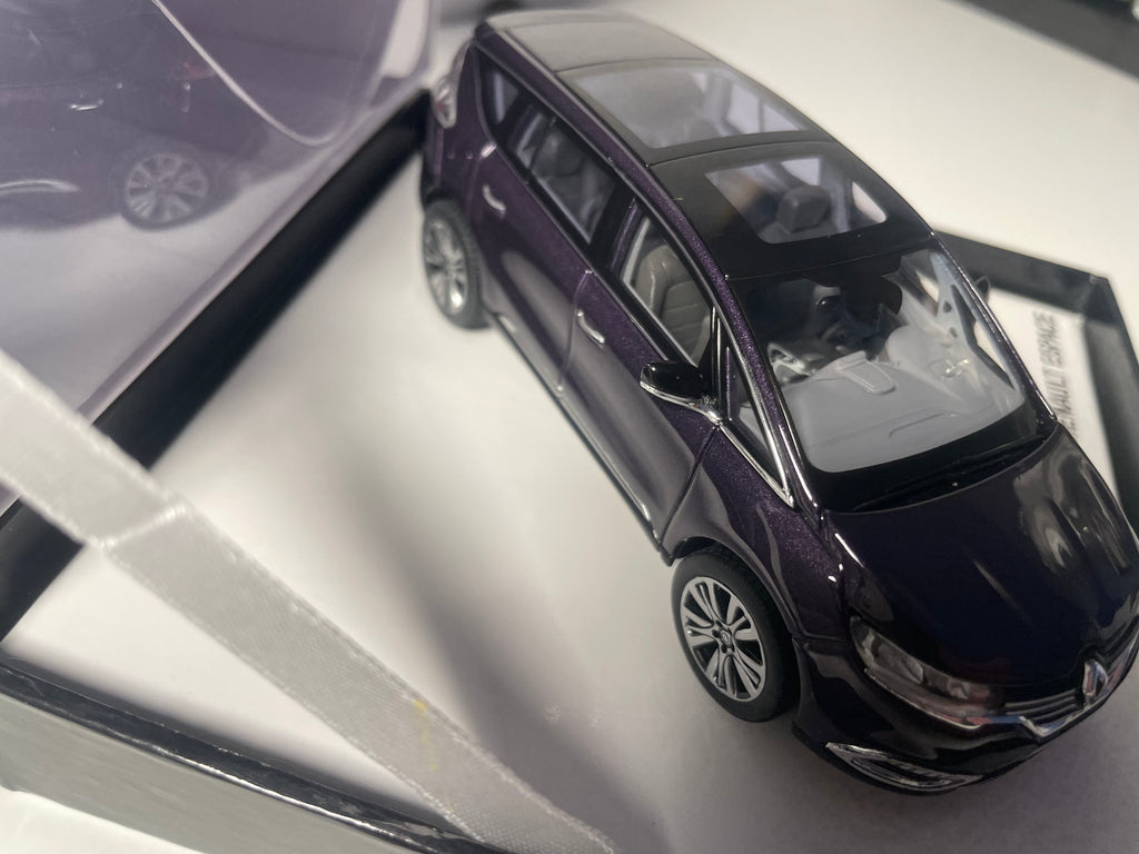 Renault Espace Initiale améthyste (violet foncée) - NOREV (boite carrée noire)