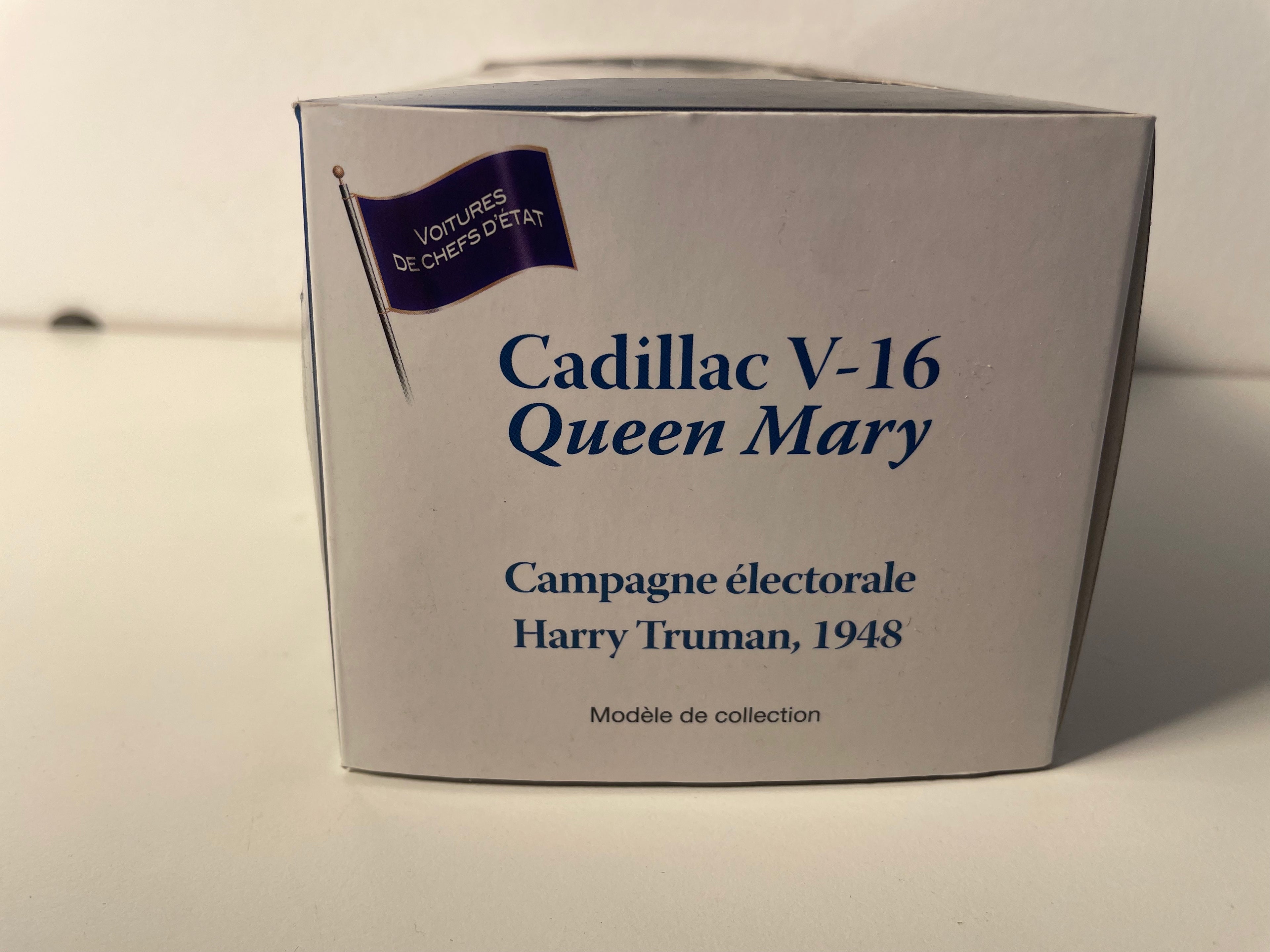 Cadillac V-16 noire Queen Mary (collection voitures de chefs d'état) - Campagne électorale de Harry Truman de 1948