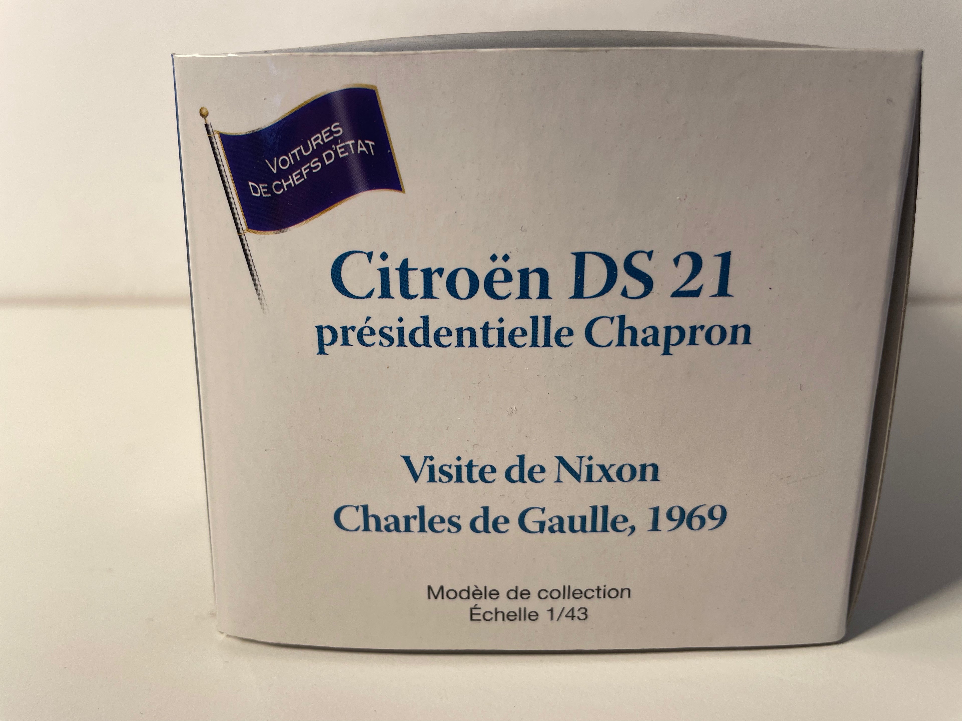 Citroën DS 21 Präsidentielle Chapron grau (Sammlung von Staatsoberhäuptern Fahrzeugen)